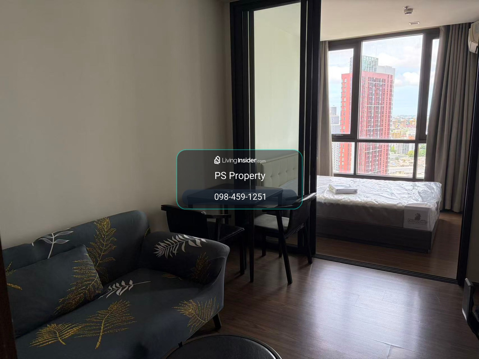 ให้เช่า ✨ THE LINE Sukhumvit 71 ✨ เฟอร์นิเจอร์ และ เครื่องใช้ไฟฟ้าครบ ใกล้ BTS  – รูปที่ 3