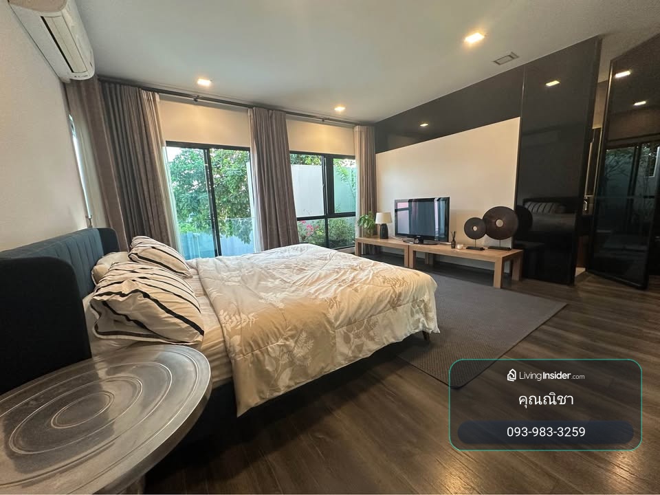 HR3528ขาย/เช่าบ้านเดี่ยวหรู VIVE บางนา กม.7 (VIVE Bangna km.7) 3 ห้องนอน 4 ห้องน้ำ มีห้องแม่บ้าน แต่งครบ ทำเลทองใกล้ Mega Bangna – รูปที่ 2