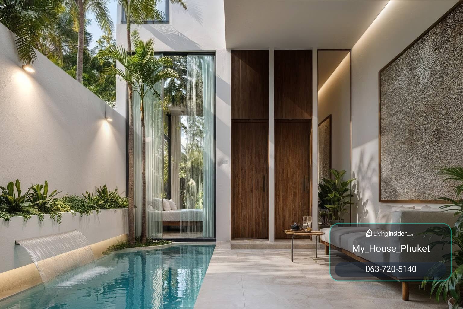 ขายทาวน์โฮมพูลวิลล่าสไตล์โมเดิร์น Aileen Residence Lagoon โซนลากูน่า บางเทา – รูปที่ 2