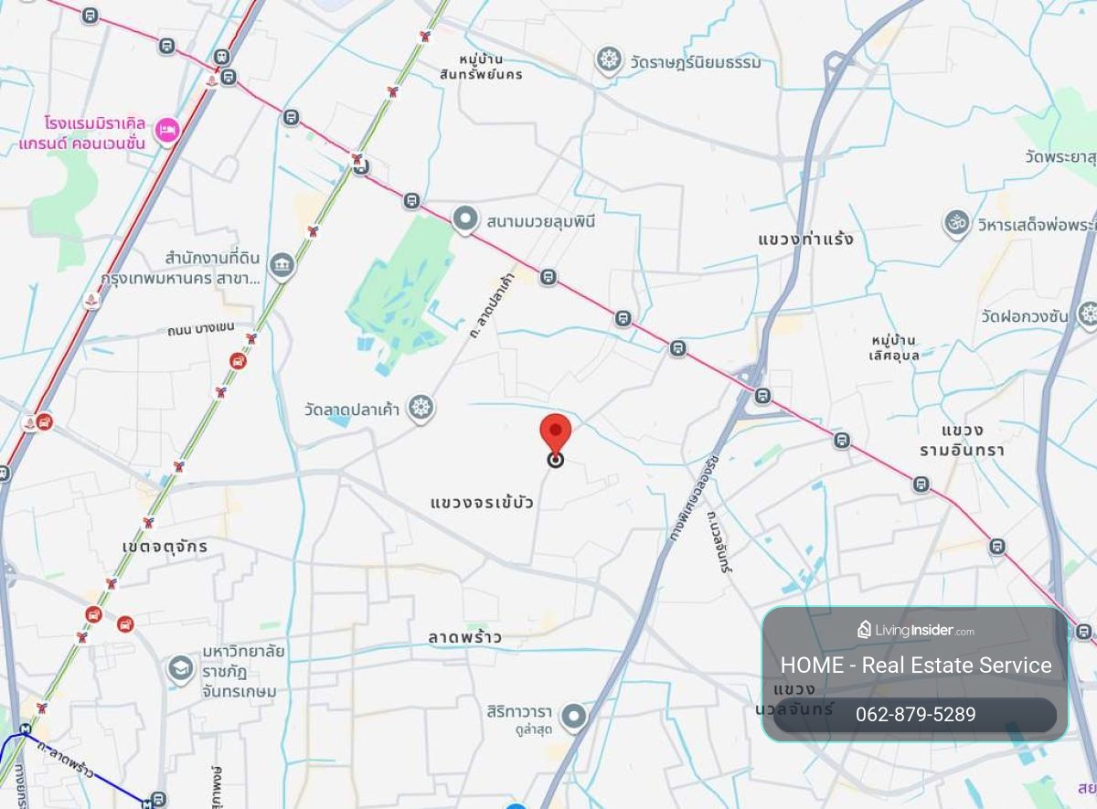 ที่ดิน รามอินทรา 14 / 1 ไร่ 81 ตร.วา (ขาย), Land in Ramintra 14 / 81 Square Wa (FOR SALE) TPM425 – รูปที่ 3