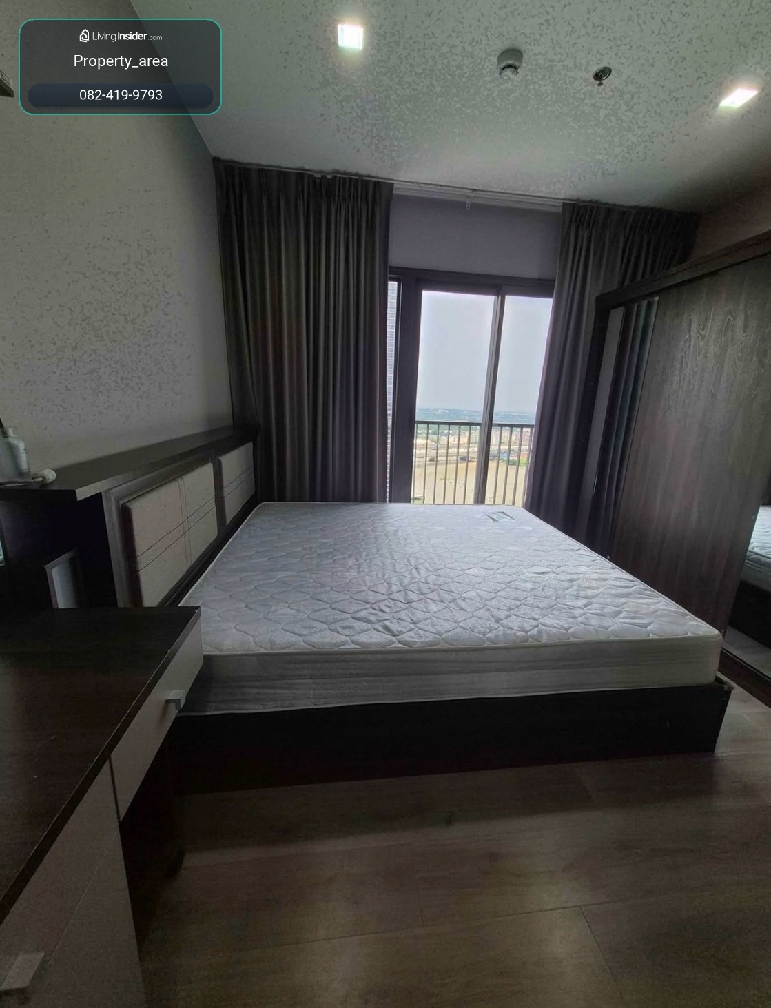 Condo for rent The Politan Aqua // Size 30 sq m // Floor 30 // 1 bedroom // River view // Price 10,000 baht – รูปที่ 2