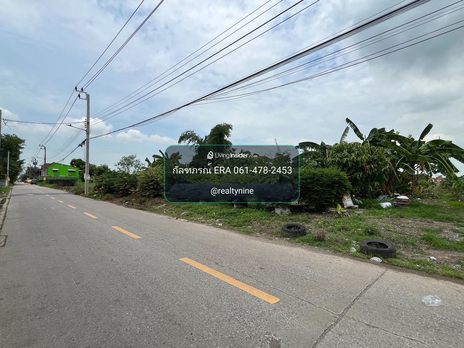 ขายที่ดินบ้านสวนแปลงใหญ่ 11 ไร่ ในกรุงเทพฯ เขตหนองจอก ใกล้มีนบุรี แบ่งขายได้ 5 โฉนด ซอยเลียบวารี 59 ราคา10,000 บาท/ตรว.(ต่อรองได้) – รูปที่ 3