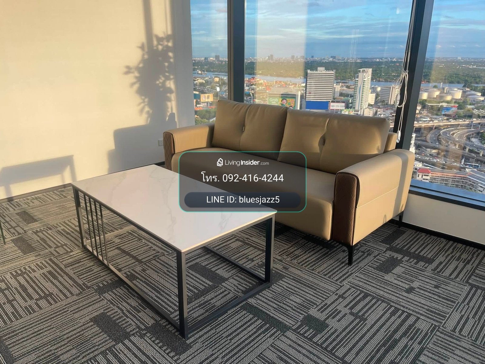 For RENT OK Space @PUNN Tower Rama4 102sqm Fully Furnished Office Near MRT Khlong Toei ONE Bangkok Med Park Hospital Queen Sirikit Convention Centre – รูปที่ 4