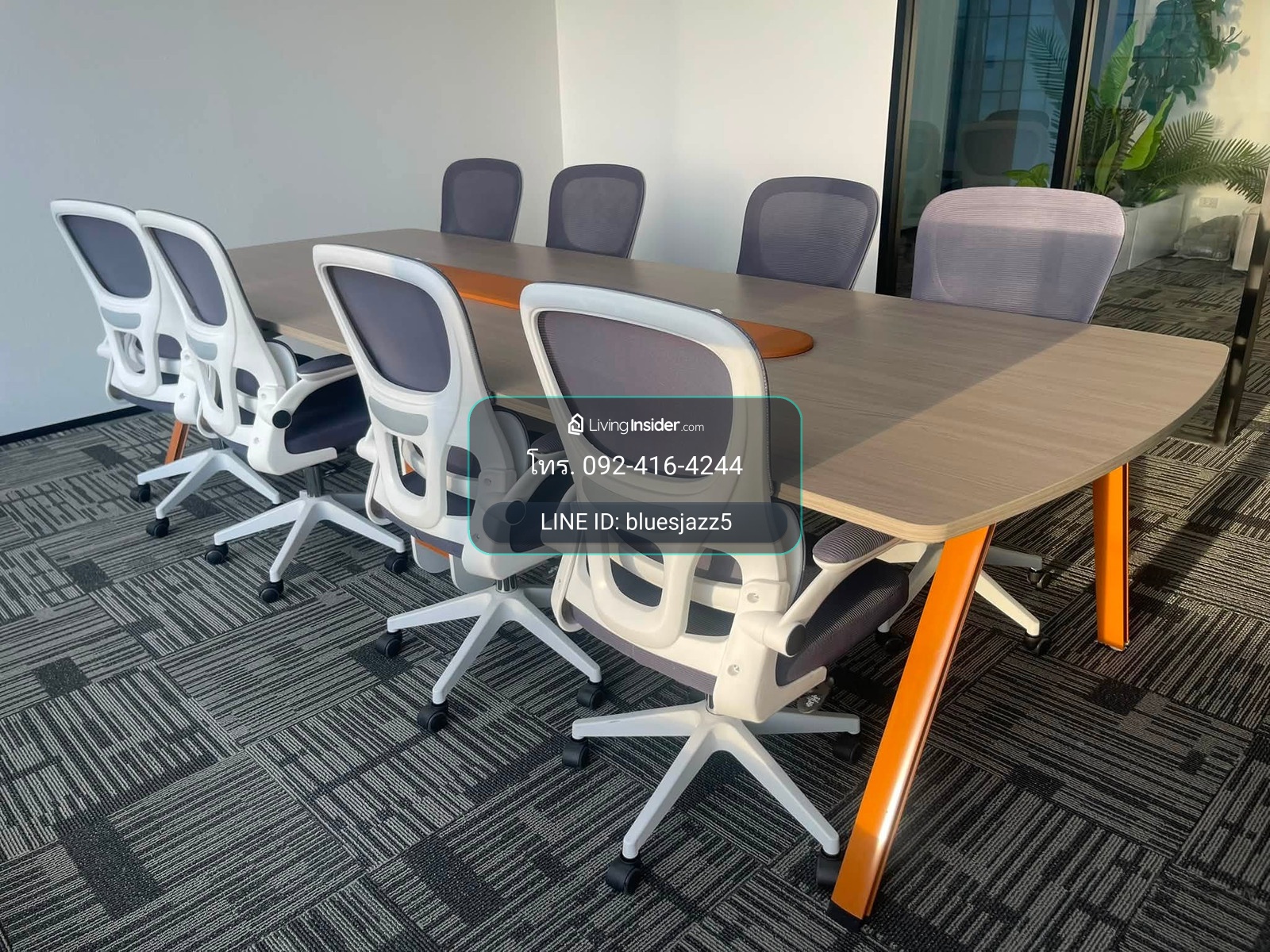 For RENT OK Space @PUNN Tower Rama4 102sqm Fully Furnished Office Near MRT Khlong Toei ONE Bangkok Med Park Hospital Queen Sirikit Convention Centre – รูปที่ 2