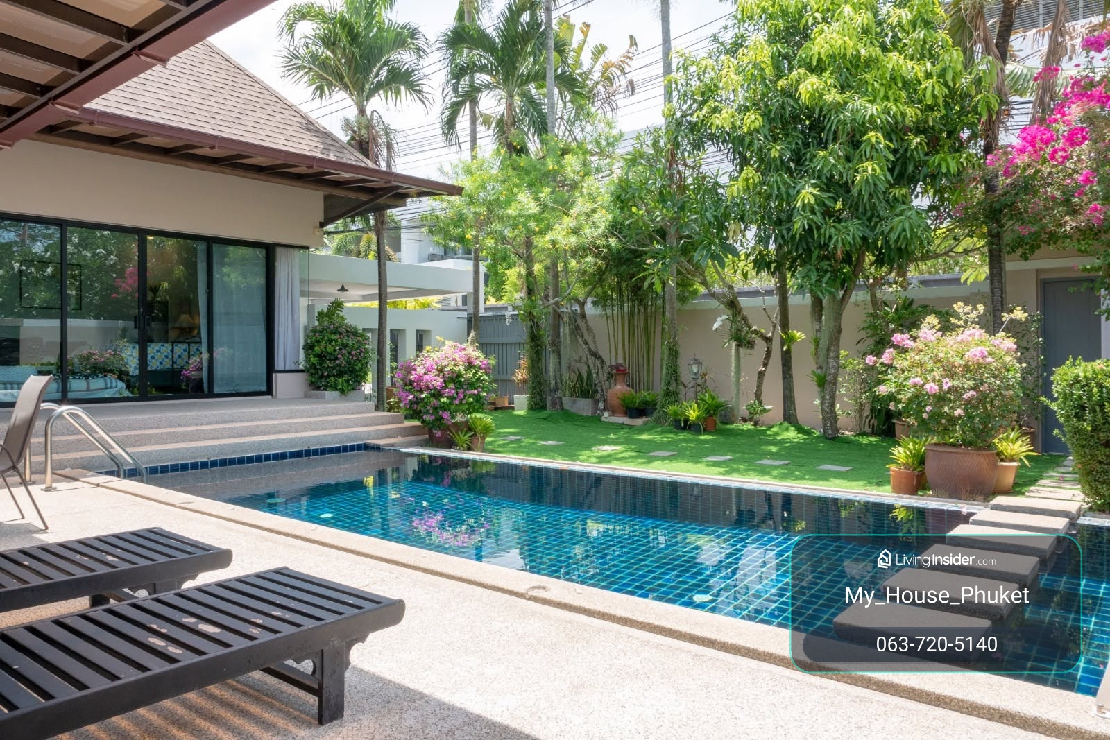 พูลวิลล่าสไตล์ไทย-บาหลี Villa Ganesha รีโนเวทใหม่พร้อมออฟฟิศ | ราไวย์ ภูเก็ต – รูปที่ 2