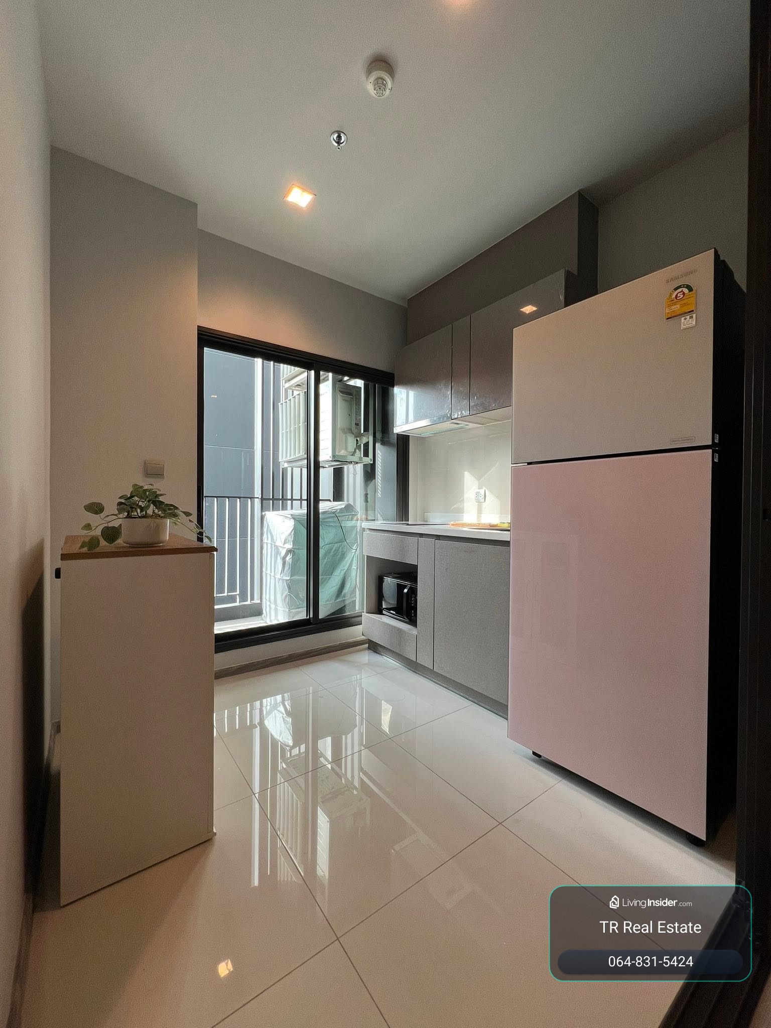 🔥 For rent/sale Life Asoke - Rama 9 (Life Asoke - Rama 9) | 40th floor, beautiful city view | 1 bedroom 32 sq m. | Rent 22,000 baht/month | Sell 4.15 million baht | Free transfer fee* | Near MRT Rama 9 | UE0012 | Line @944hjngx – รูปที่ 4