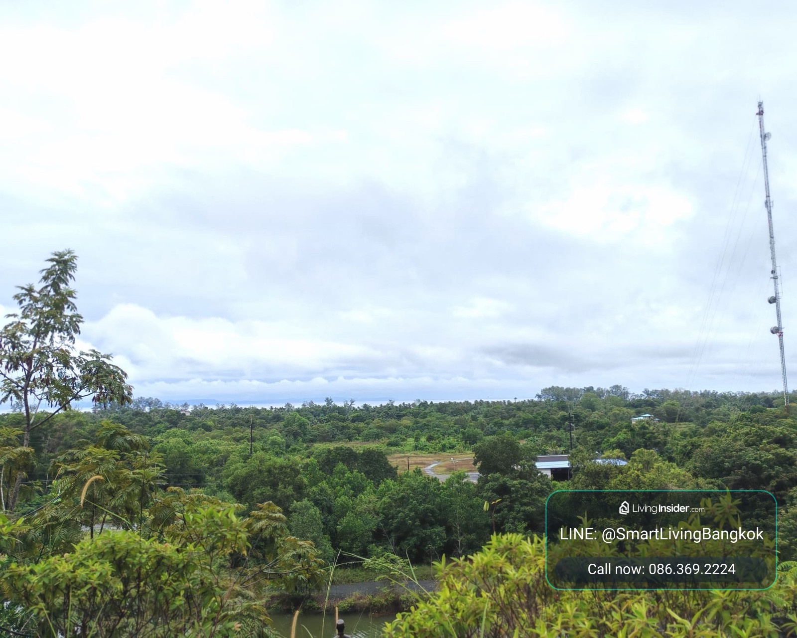 Land for sale Trat sea view Koh Kood 48 rai private waterfall main road access ideal for resort investment – รูปที่ 4