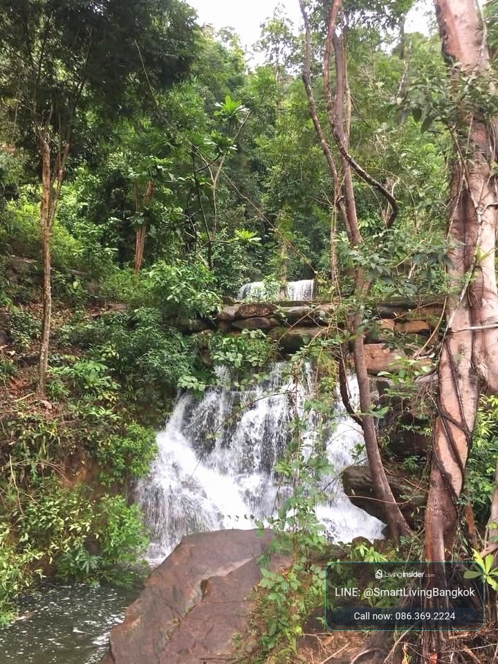 Land for sale Trat sea view Koh Kood 48 rai private waterfall main road access ideal for resort investment – รูปที่ 2