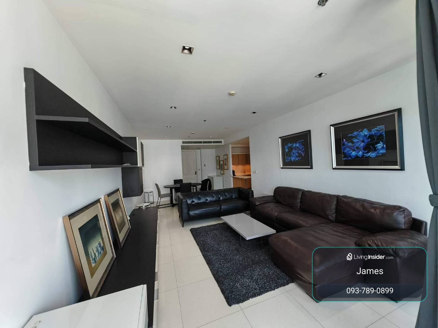 ห้องสวยพร้อมอยู่ ทำเลถนนวิทยุ-ร่วมฤดี ใกล้ BTS เพลินจิต  / Athenee Residence 2 Bed 121 sq.m. โทร 0937890899 – รูปที่ 3
