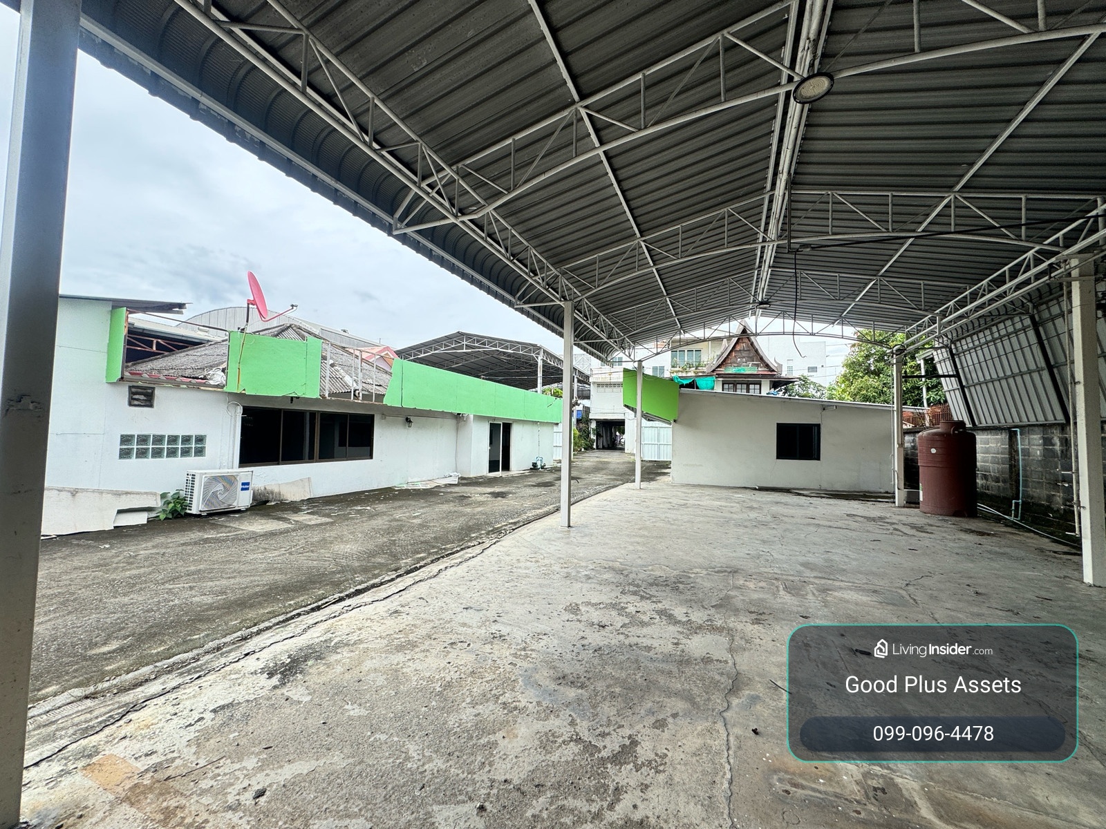 ✈️โกดัง 1ไร่  อยู่ใกล้สนามบินดอนเมือง nมีออฟฟิศ/โรงจอดรถ พื้นที่ออฟฟิศ250ตร.ม. 🔆 – รูปที่ 4