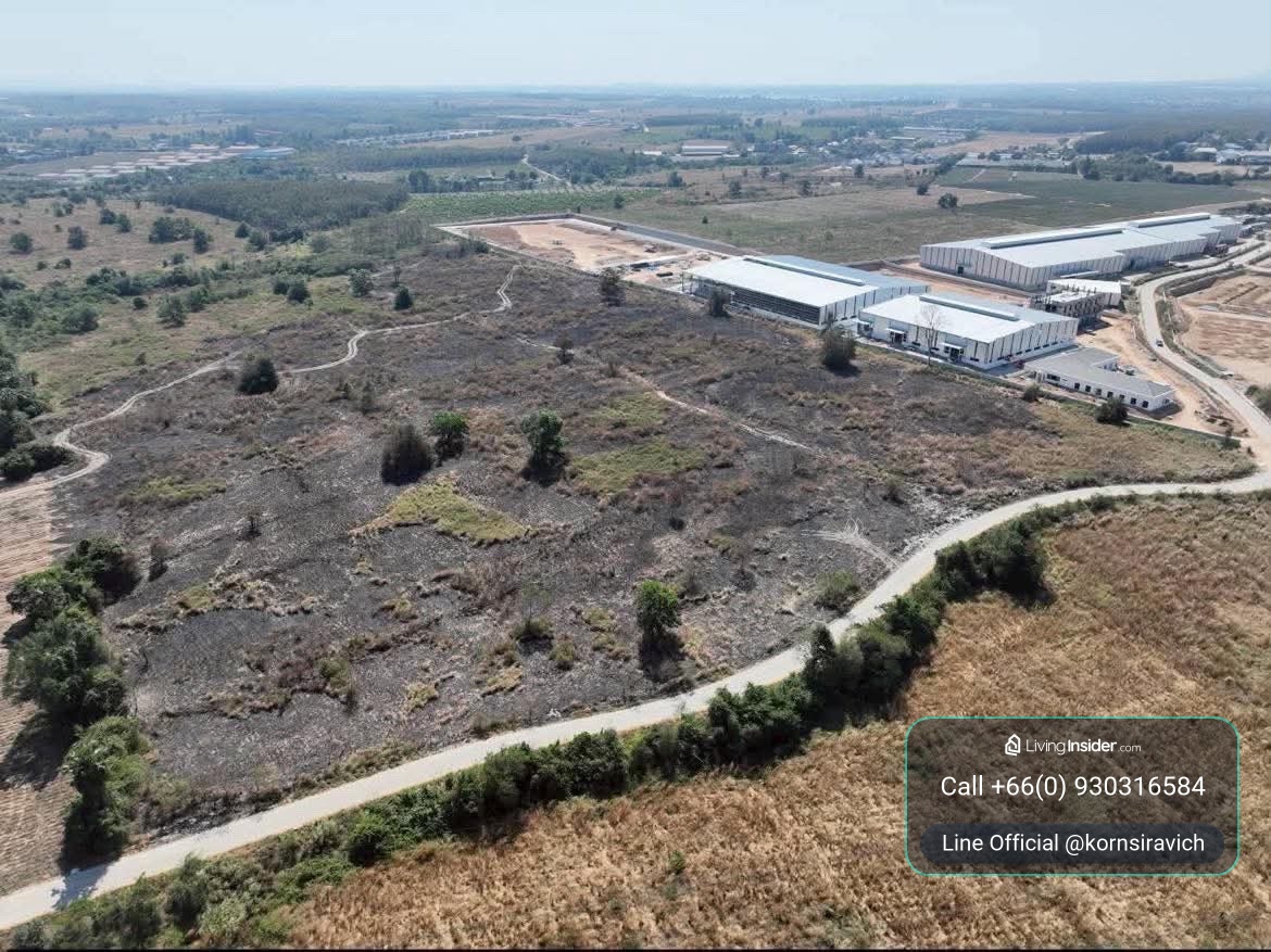 [147 Rai] Prime Industrial Land for Sale in EEC Pluak Daeng, Rayong (Purple Zone) - Gas Pipeline & 3-Phase Power Ready – รูปที่ 2