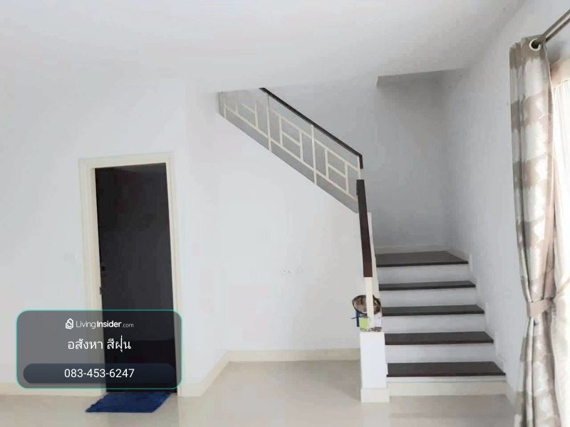 2-story townhouse for sale (with tenant), Fah Piyarom Village, Niva Phase 14, Lam Luk Ka, size 21.7 square wah, 3 bedrooms, Bueng Kham Proi Subdistrict, Lam Luk Ka District, Pathum Thani Province. – รูปที่ 4