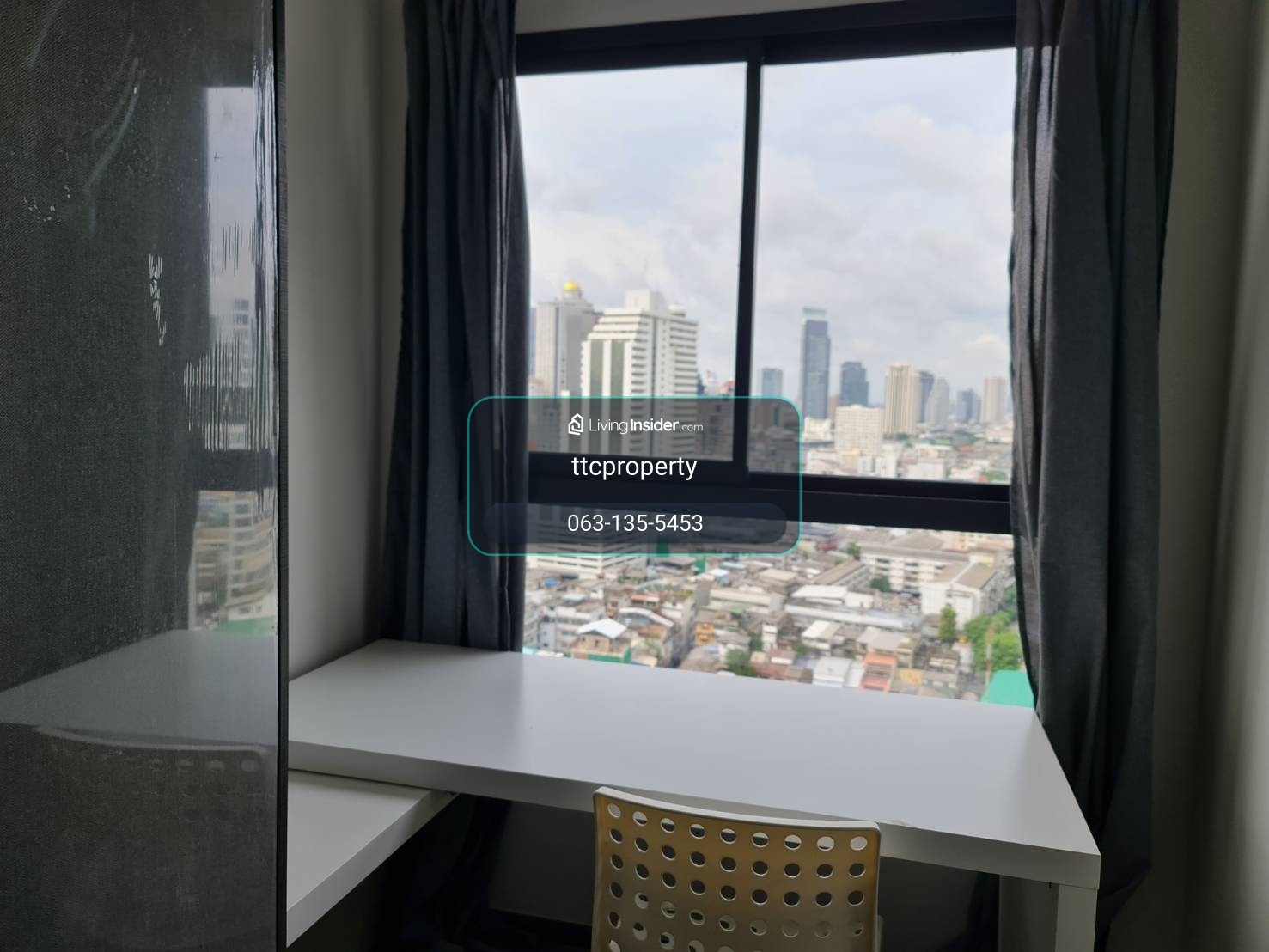 🩵🩷For Rent Ideo Chula Samyan Studio 28.5 Sqm , Fullyfurnish 22,000-🩷🩵 – รูปที่ 3