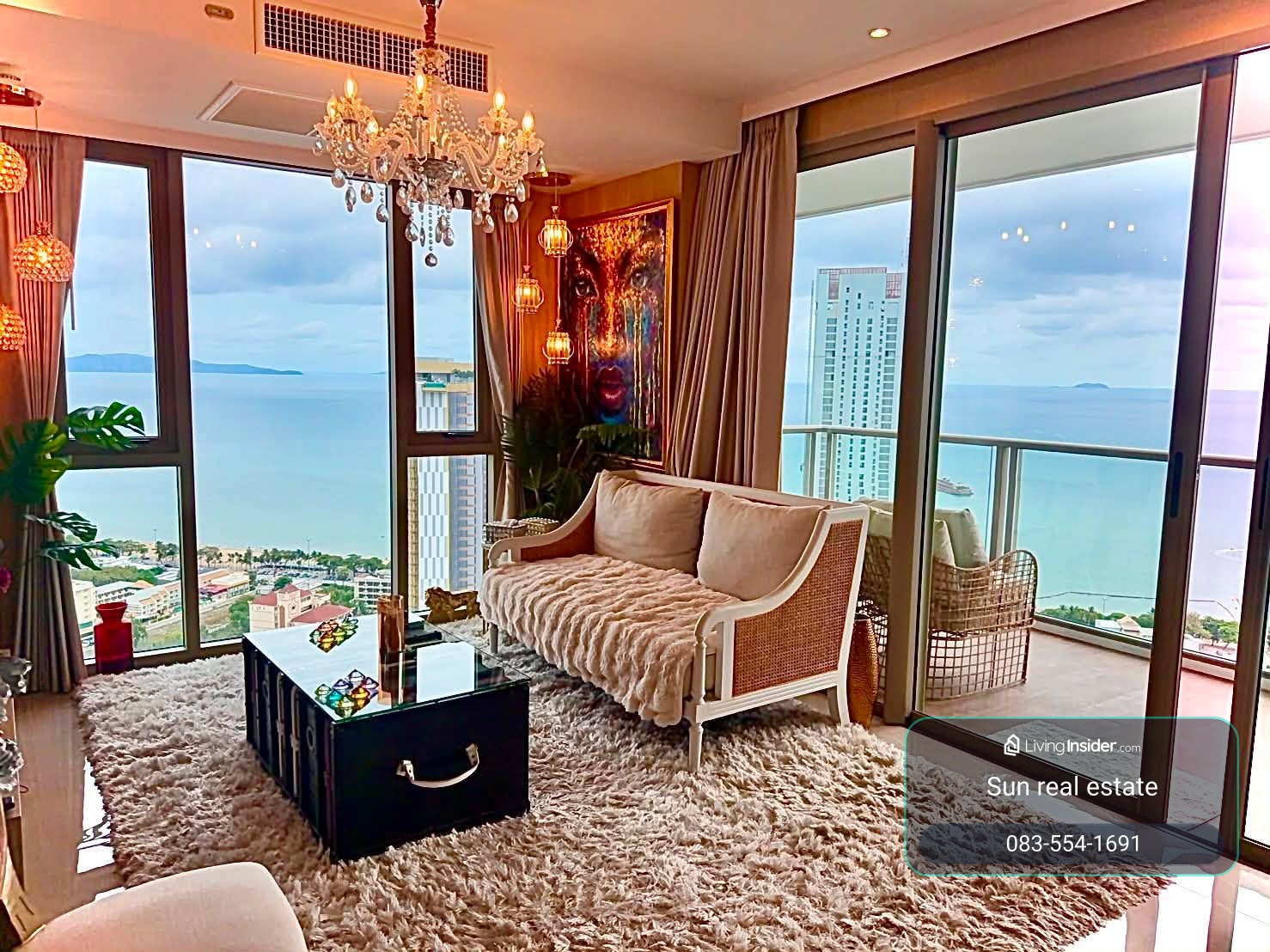 For Sale The Riviera Ocean Drive. 2 bedroom (S03-2702(S)) – รูปที่ 3