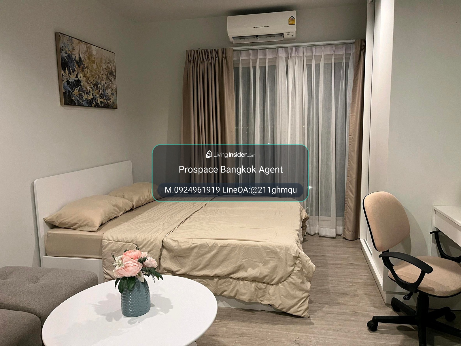 ให้เช่า 1 ห้องนอน 28 ตรม. เมโทร สกาย วุฒากาศ – รูปที่ 4