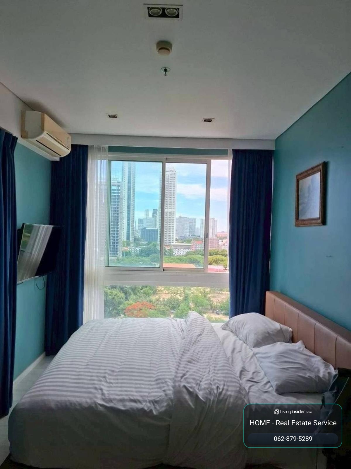 Veranda Residence Pattaya / 2 Bedrooms (FOR RENT), วีรันดา เรสซิเดนซ์ พัทยา / 2 ห้องนอน (ให้เช่า) KP070 – รูปที่ 2