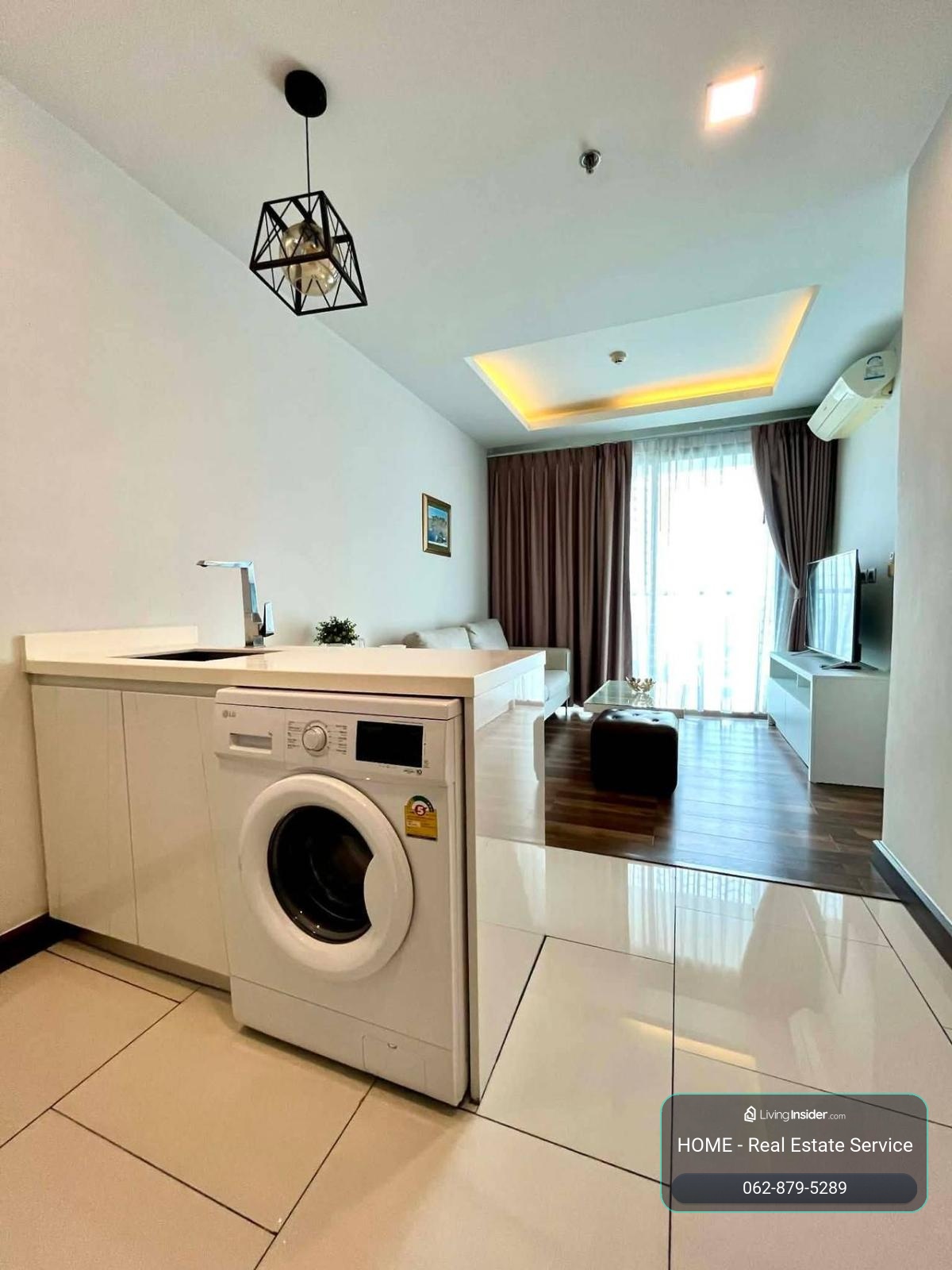 The Peak Towers / 1 Bedroom (FOR RENT), เดอะ พีค ทาวเวอร์ / 1 ห้องนอน (ให้เช่า) KP090 – รูปที่ 2
