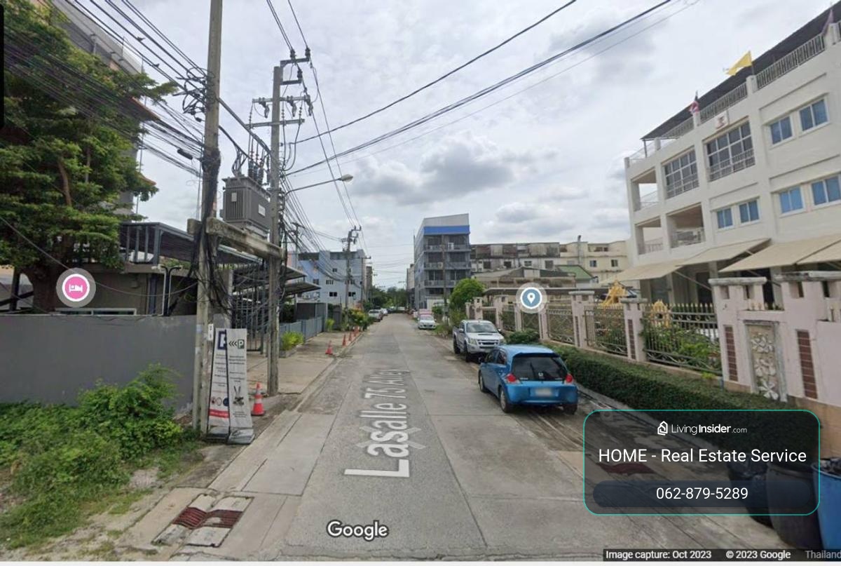 ที่ดิน ซอยลาซาล 75 / 382 ตร.วา (ขาย), Land plot in Soi Lasalle 75. / 382 Square Wa (FOR SALE) GNG187 – รูปที่ 2