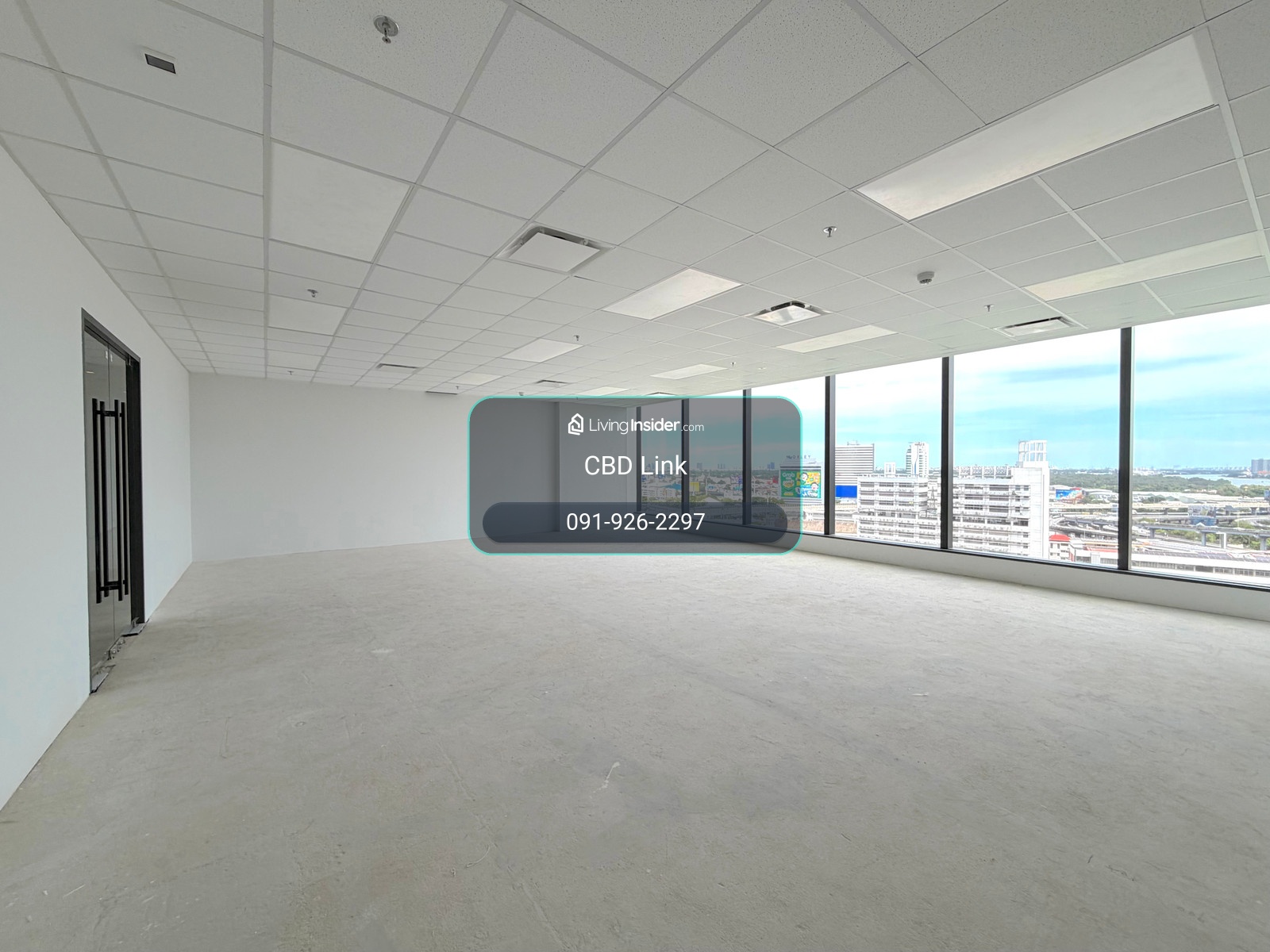 New Grade A Green Office, 290m to MRT Khlong Toei, River View – รูปที่ 4