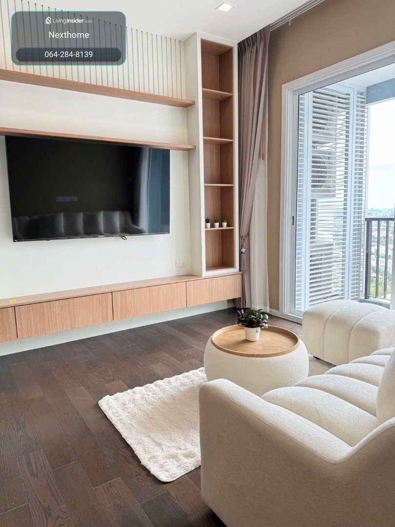 🔥ให้เช่าด่วน🔥 The Saint Residences ชั้น 40 วิวสวนจตุจักร 2 ห้องนอน Built-in ทั้งห้อง ใกล้ MRT พหลโยธิน – รูปที่ 4