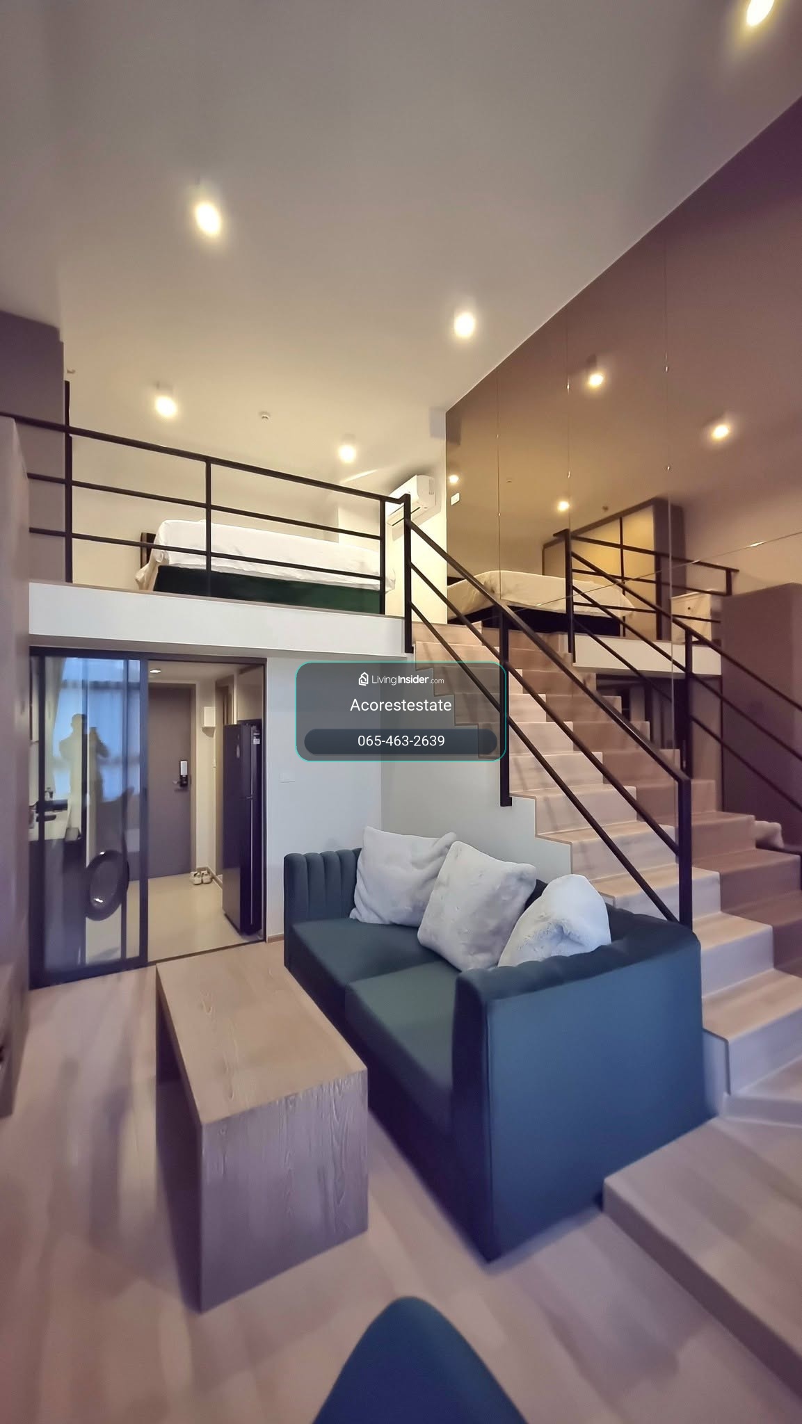 🌷 ให้เช่าคอนโด ไอดีโอ พระราม9 - อโศก  ✨🌷 Duplex 1 ห้องนอน | 1 ห้องน้ำ | ขนาด 38 ตรม. | ชั้น 30 – รูปที่ 4
