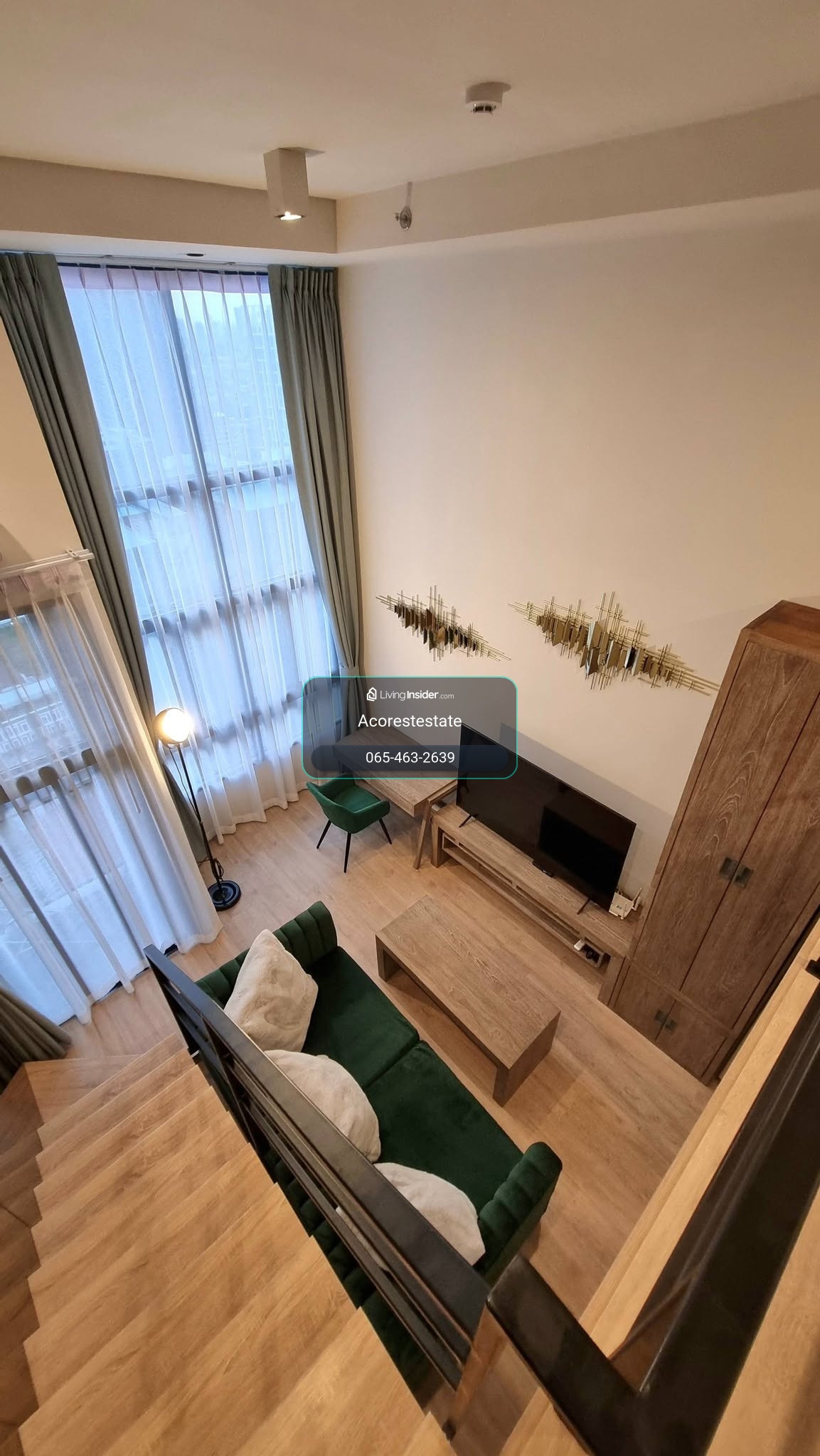 🌷 ให้เช่าคอนโด ไอดีโอ พระราม9 - อโศก  ✨🌷 Duplex 1 ห้องนอน | 1 ห้องน้ำ | ขนาด 38 ตรม. | ชั้น 30 – รูปที่ 3