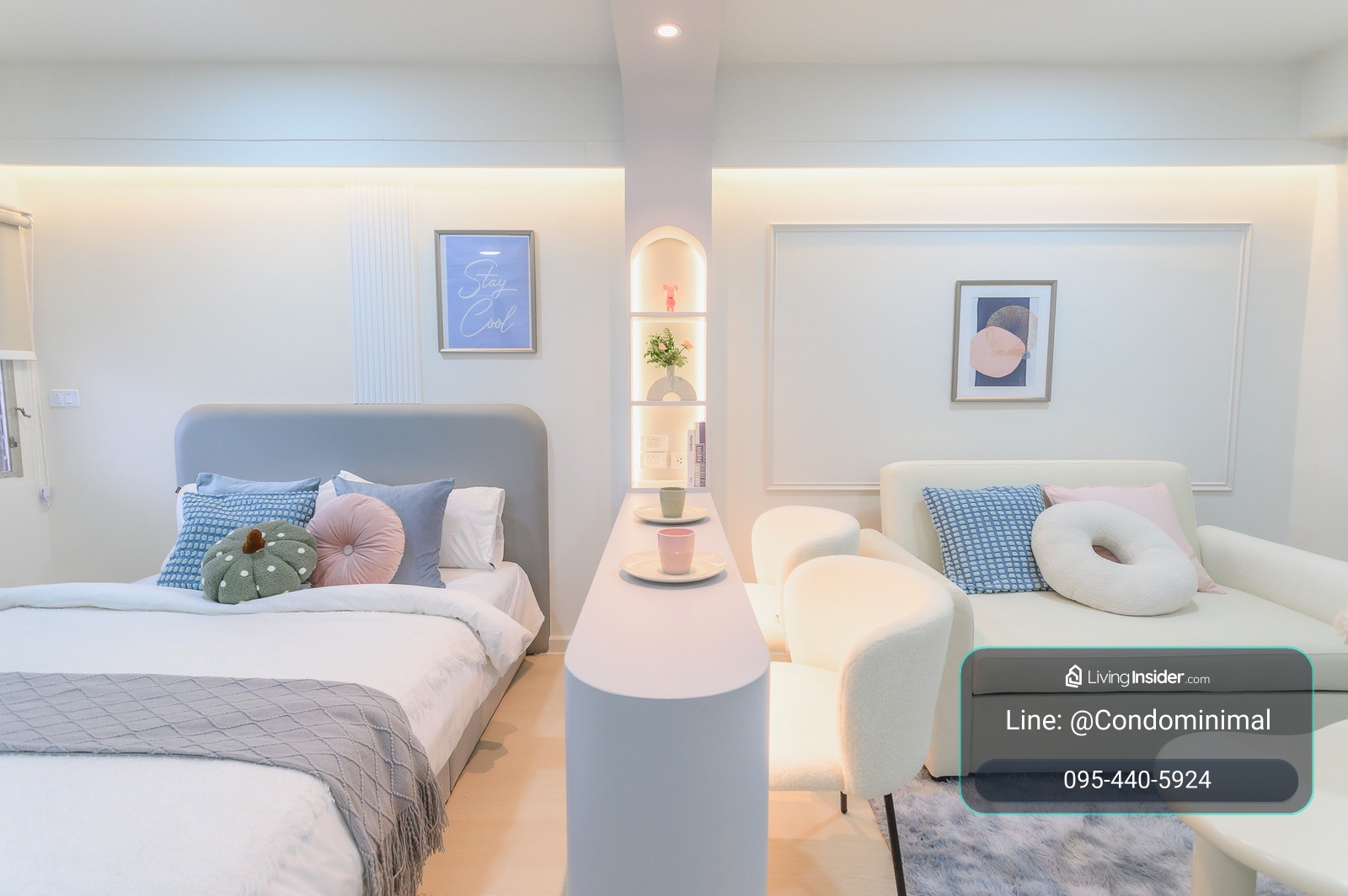 Condo that allows pets in Lat Phrao area, priced in the low millions only. – รูปที่ 3