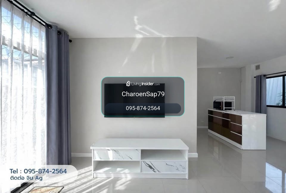 ขายถูก บ้านแฝด Casa Presto Prachauthit 90 คาซ่า เพรสโต้ ประชาอุทิศ 90 พร้อมเฟอร์เครื่องใช้ไฟฟ้า – รูปที่ 3