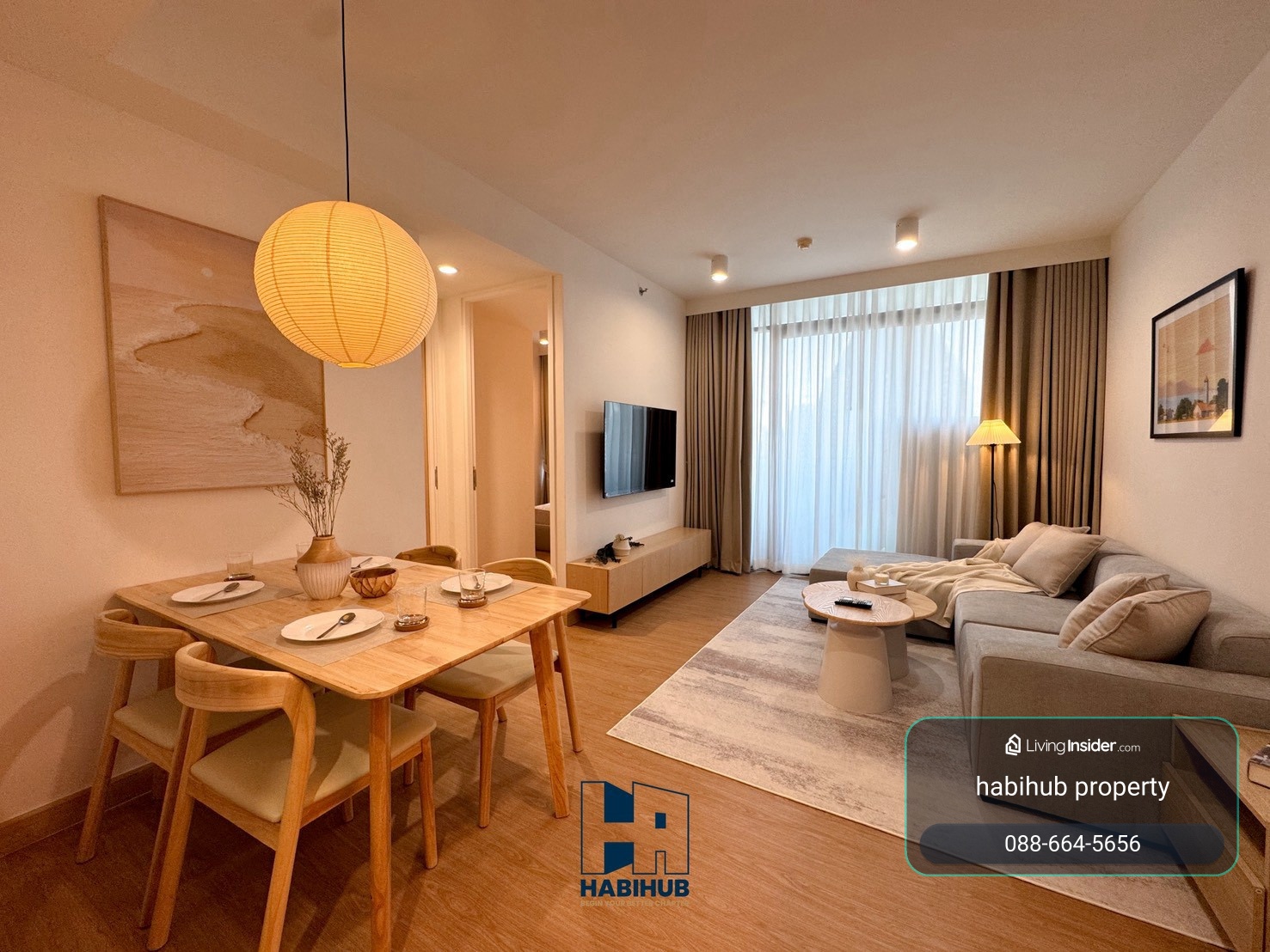 🏠✨ ไซมิส สุรวงศ์ (Siamese Surawong) | เช่าคอนโด 2 ห้องนอน (HBH-ST-316) – รูปที่ 2