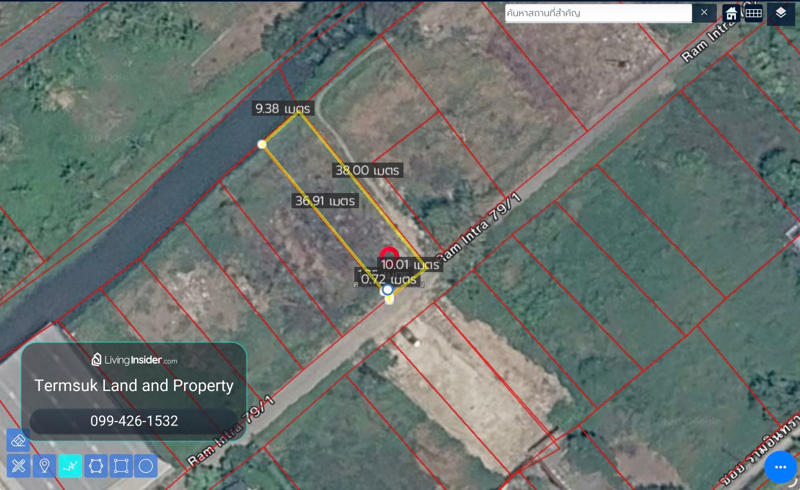 Land for sale, good location, Soi Ramintra 79/1 – รูปที่ 4