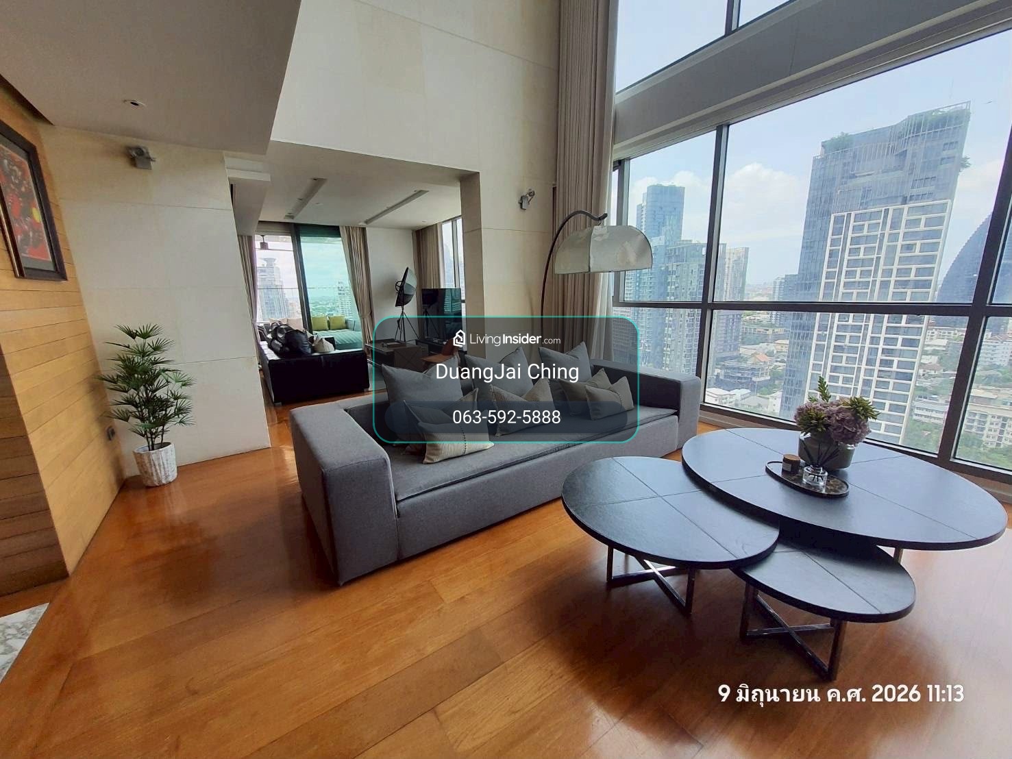 For Rent✨Rare Penthouse at Aequa Sukhumvit 49 | 481 SQ.M. | Pet Friendly 4Bed 450,000 THB/month Call:0635925888 – รูปที่ 2