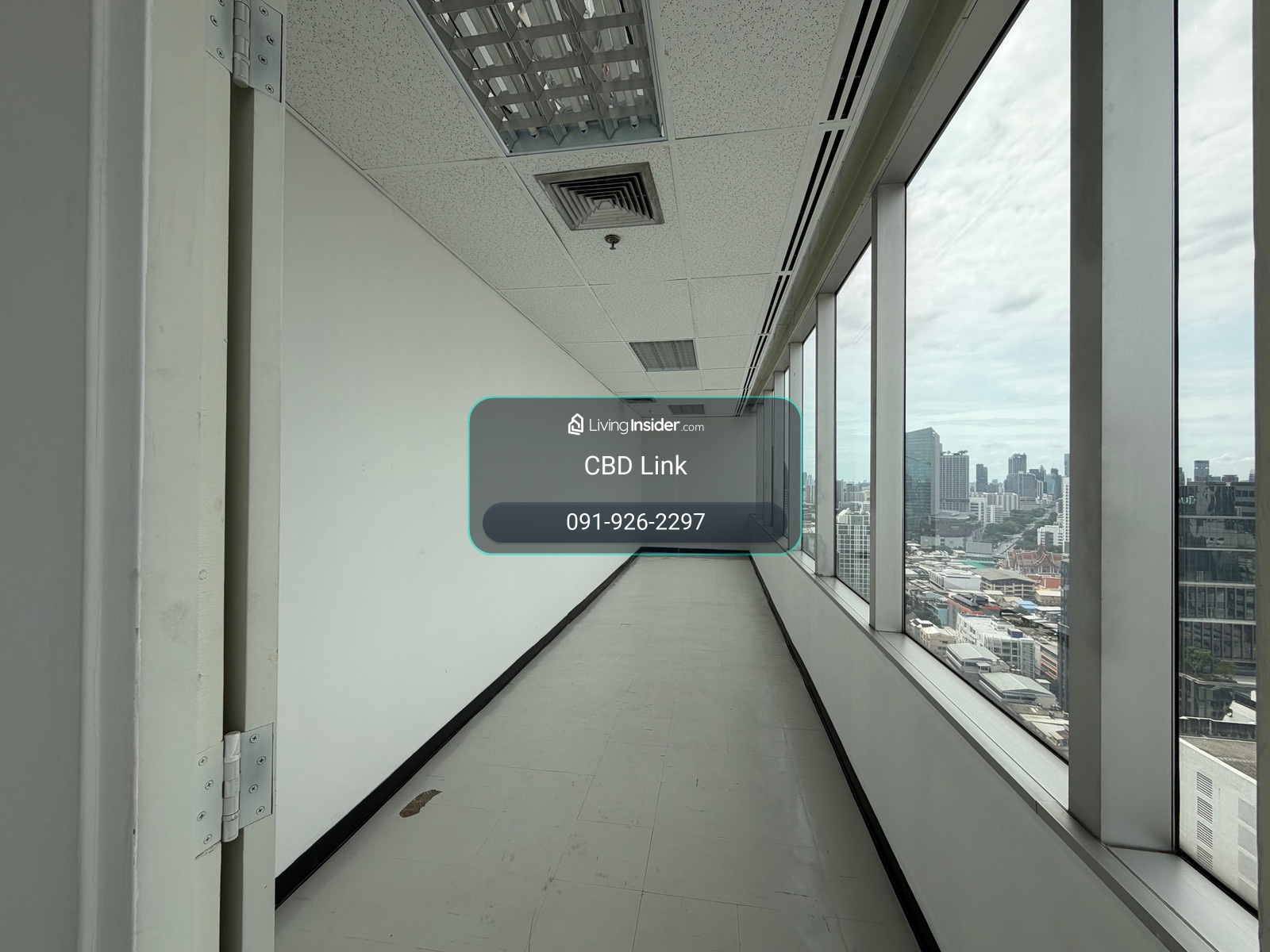 Renovated Office with Mahanakorn view, 350m to BTS Chong Nonsi, Free car park – รูปที่ 4