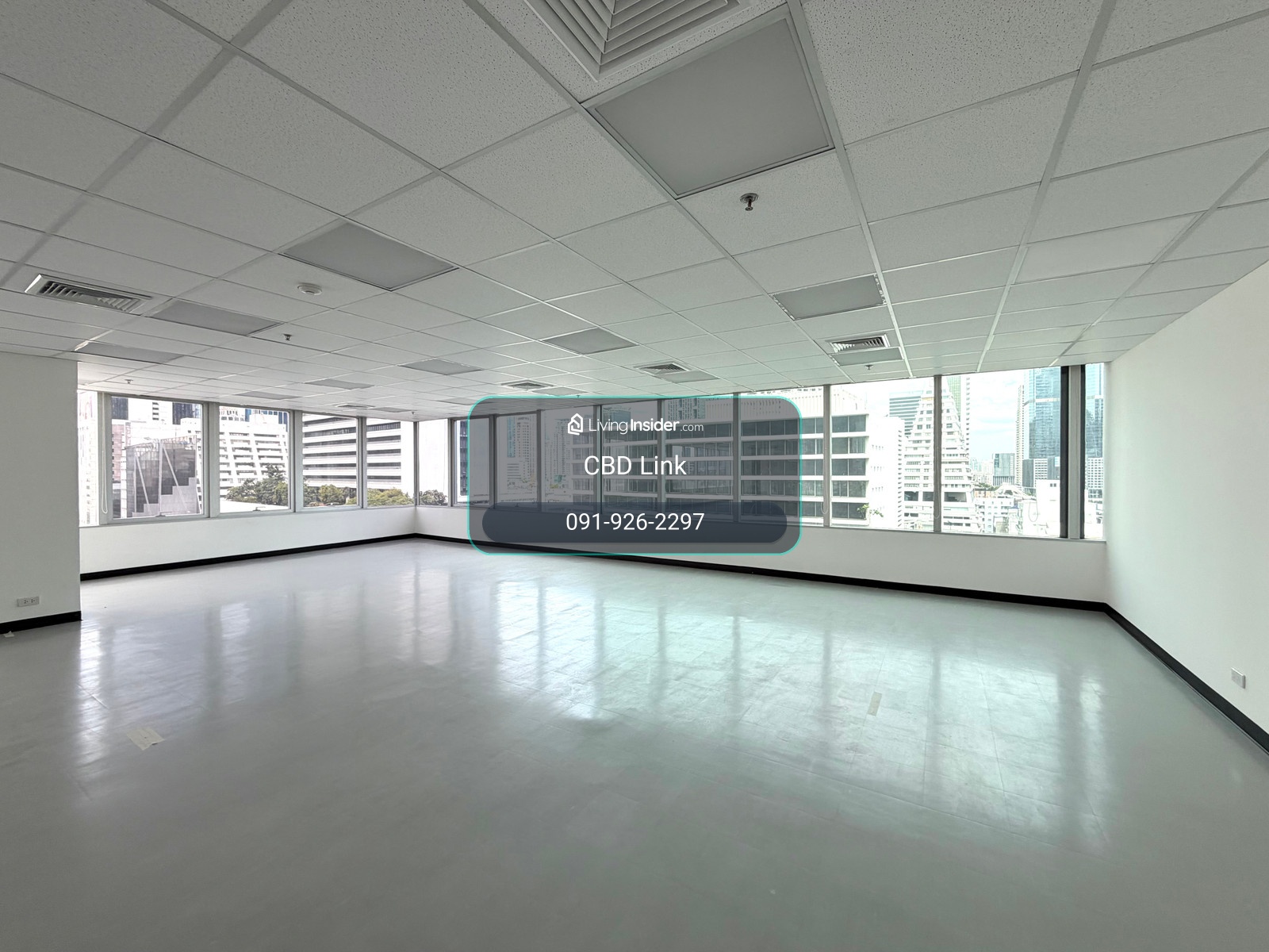Renovated Office, ที่จอดรถฟรี, เพียง 350ม.จาก BTS ช่องนนทรี  – รูปที่ 2