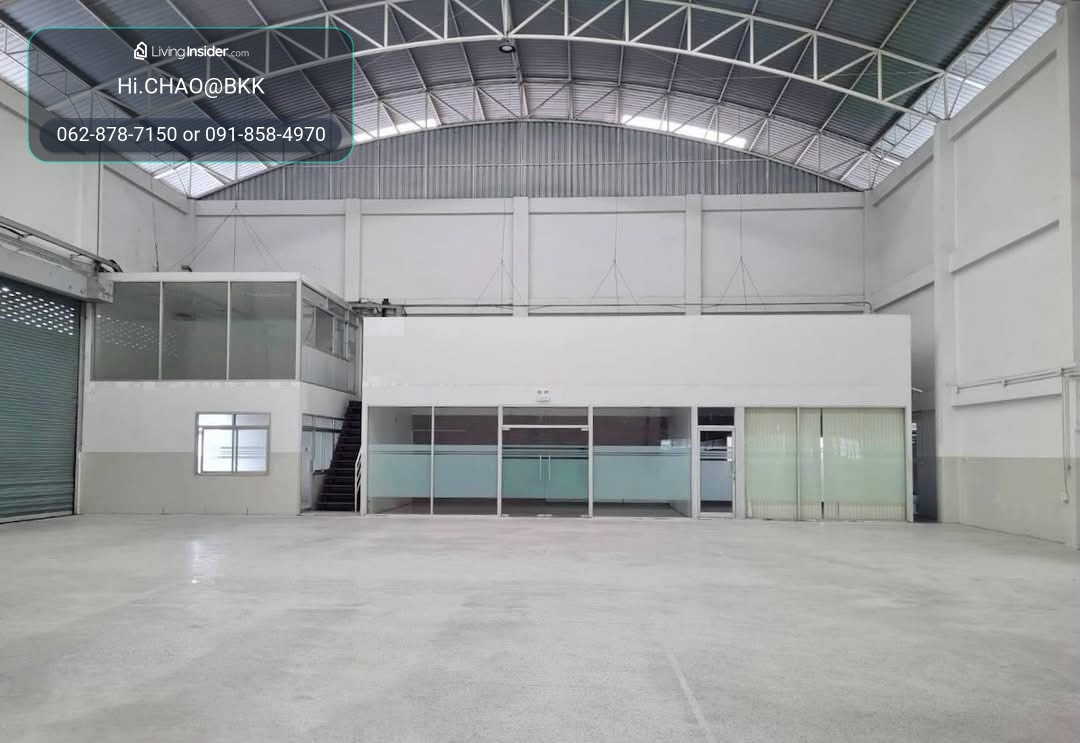 🚩Warehouse &amp; Factory with Integrated Office | Phraeksa, Samut Prakan – รูปที่ 2