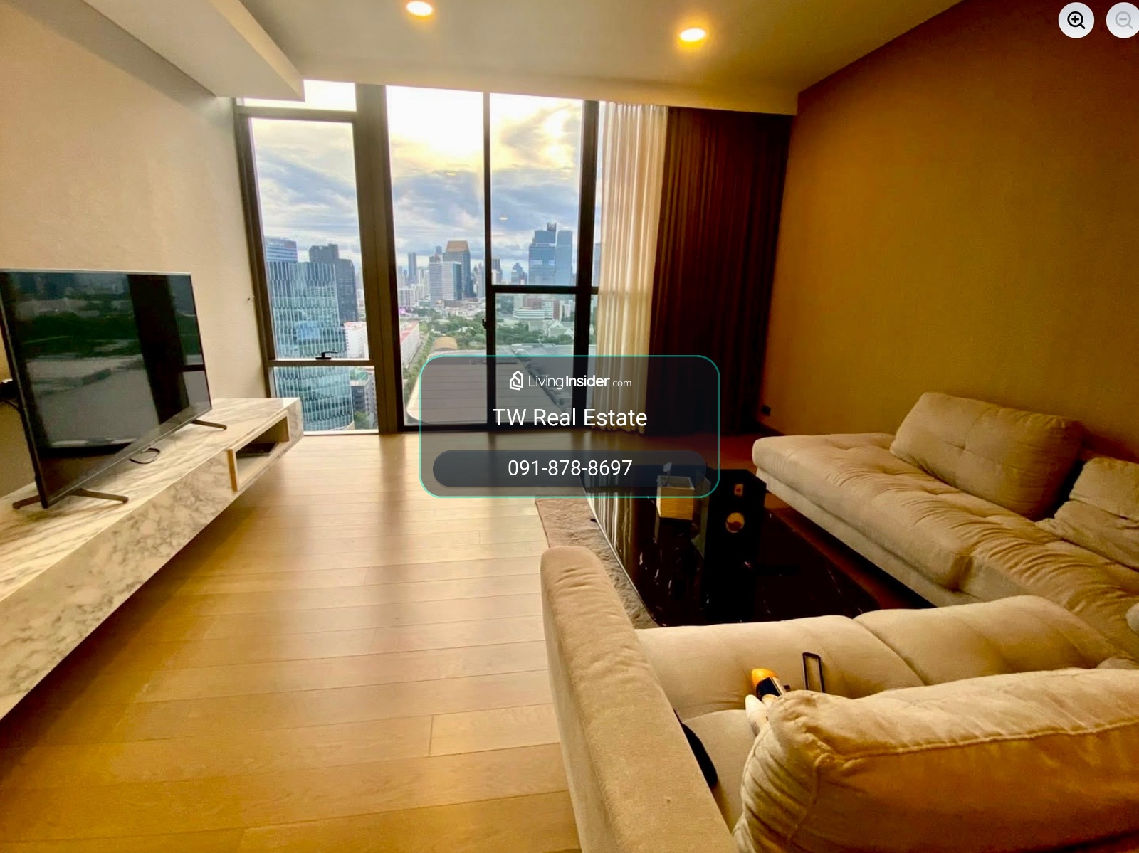 Luxury Condo for Rent | Siamese Exclusive Queens (Wyndham Residence) High-Floor Corner Unit | Stunning Benjakitti Park View | Direct Access to MRT Queen Sirikit National Convention Centre – รูปที่ 2