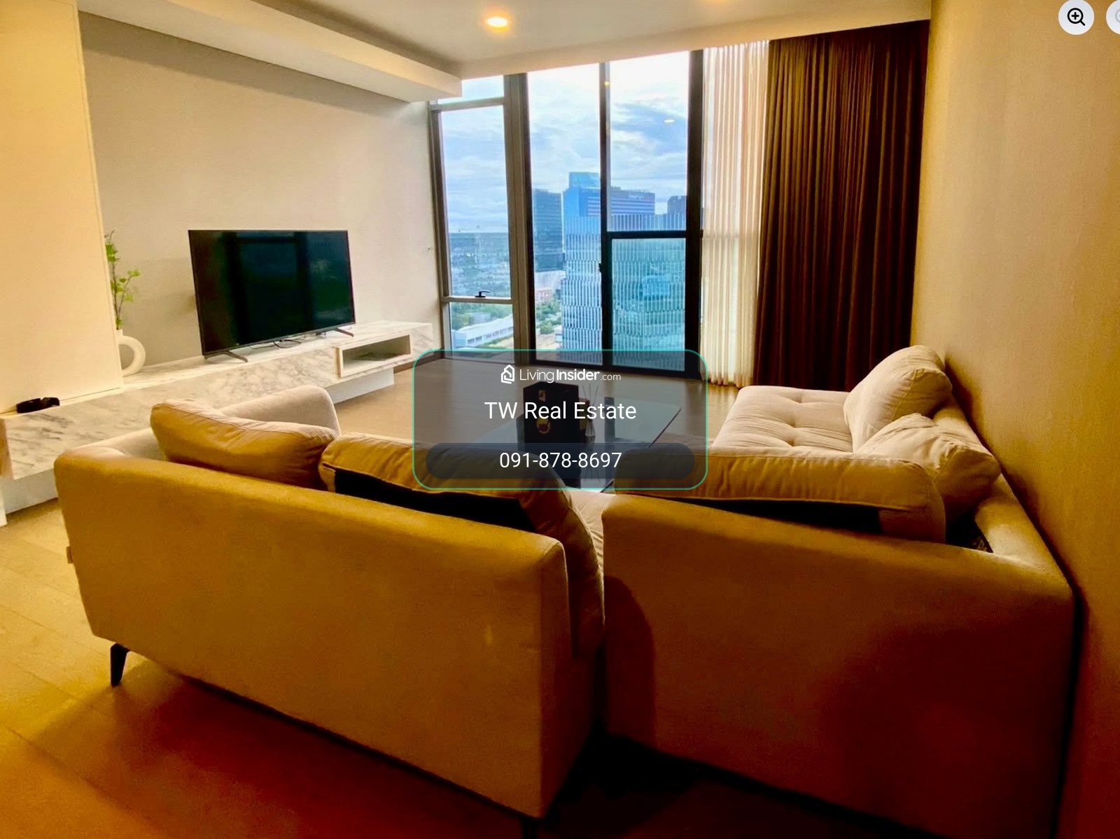 Luxury Condo for Rent | Siamese Exclusive Queens (Wyndham Residence) High-Floor Corner Unit | Stunning Benjakitti Park View | Direct Access to MRT Queen Sirikit National Convention Centre – รูปที่ 4
