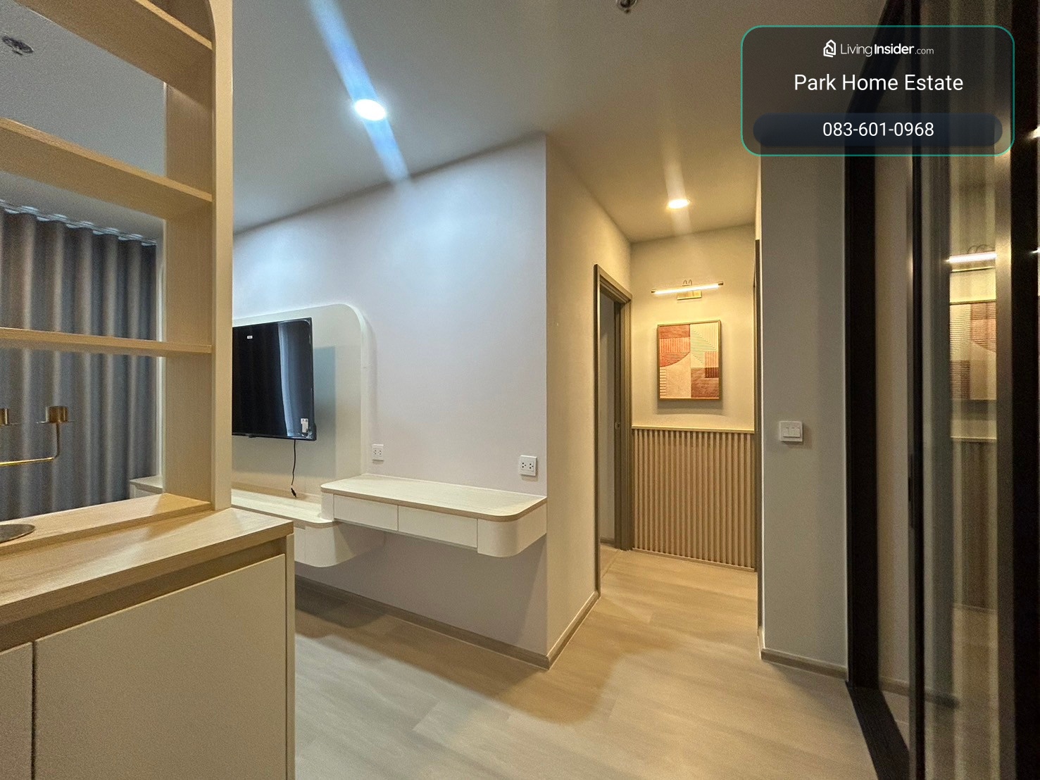 Aspire Onnut Station | 2 Bedroom แต่งสวย ห้องมุม  📞 Line : @pukkhome (with @) – รูปที่ 4