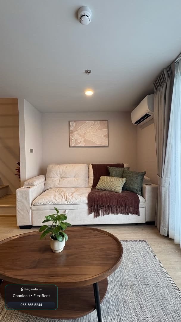 🌆✨ Culture Chula | Modern Loft Duplex 🖤 ชั้น 23 วิวสวนลุมพินีแบบไม่มีตึกบัง 🌳 ใกล้ BTS ศาลาแดง & MRT สามย่าน เพียงไม่กี่นาที – รูปที่ 3