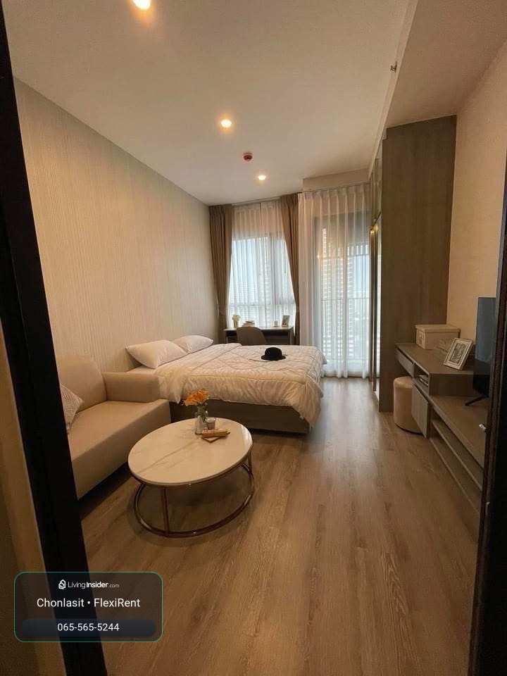 🌇✨ KnightsBridge Prime Onnut | 17th floor, open view, doesn't block the view 🍃 Balcony facing east, cool and comfortable 🚇 Walking distance to BTS On Nut + spectacular central area, 3 floors – รูปที่ 2
