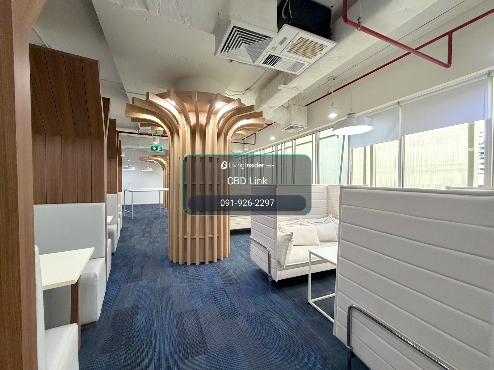 Office แต่งสวย, 100ม.จาก BTS St. Louis เพียง 600 บาท/ตร.ม. – รูปที่ 2
