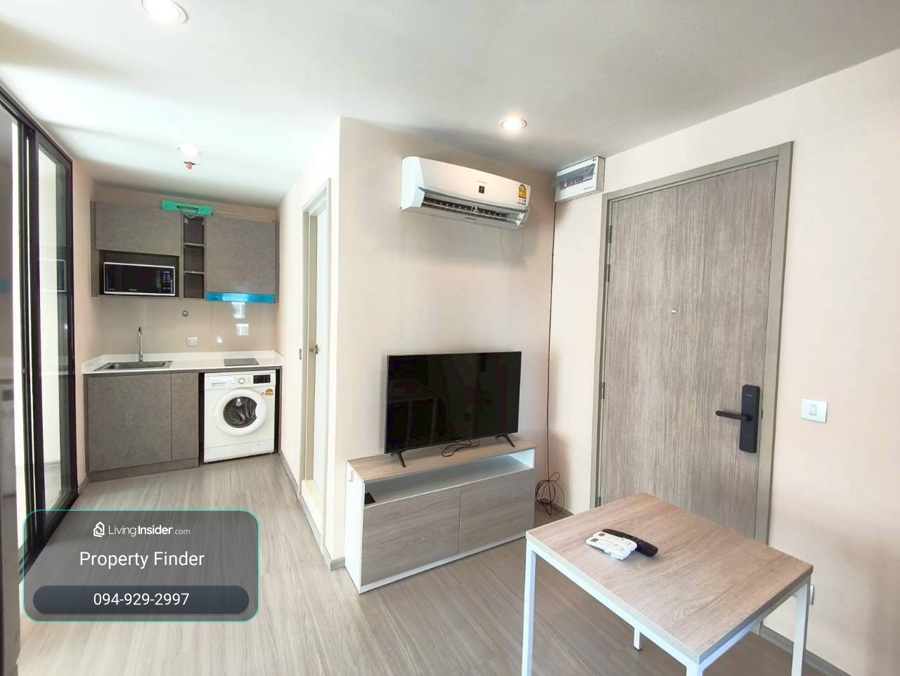 PFD-08652 Condo for rent, Aspire Erawan Prime (Aspire Erawan Prime), great city view room. Fully furnished, ready to move in, next to BTS Chang Erawan 🏙️✨ – รูปที่ 3