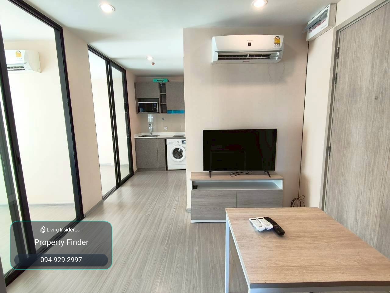 PFD-08652 Condo for rent, Aspire Erawan Prime (Aspire Erawan Prime), great city view room. Fully furnished, ready to move in, next to BTS Chang Erawan 🏙️✨ – รูปที่ 2