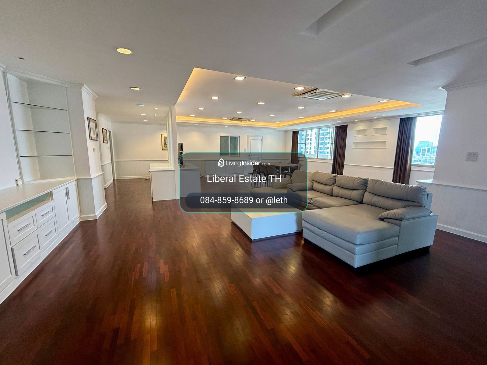 LTH15817 - Spacious Condo for Rent Phrom Phong | D.S. Tower 1 Sukhumvit 33 | Near BTS Phrom Phong | 95,000 THB | คอนโดห้องใหญ่พิเศษให้เช่า พร้อมพงษ์ โครงการ D.S. Tower 1 สุขุมวิท 33 ใกล้ BTS พร้อมพงษ์ – รูปที่ 2