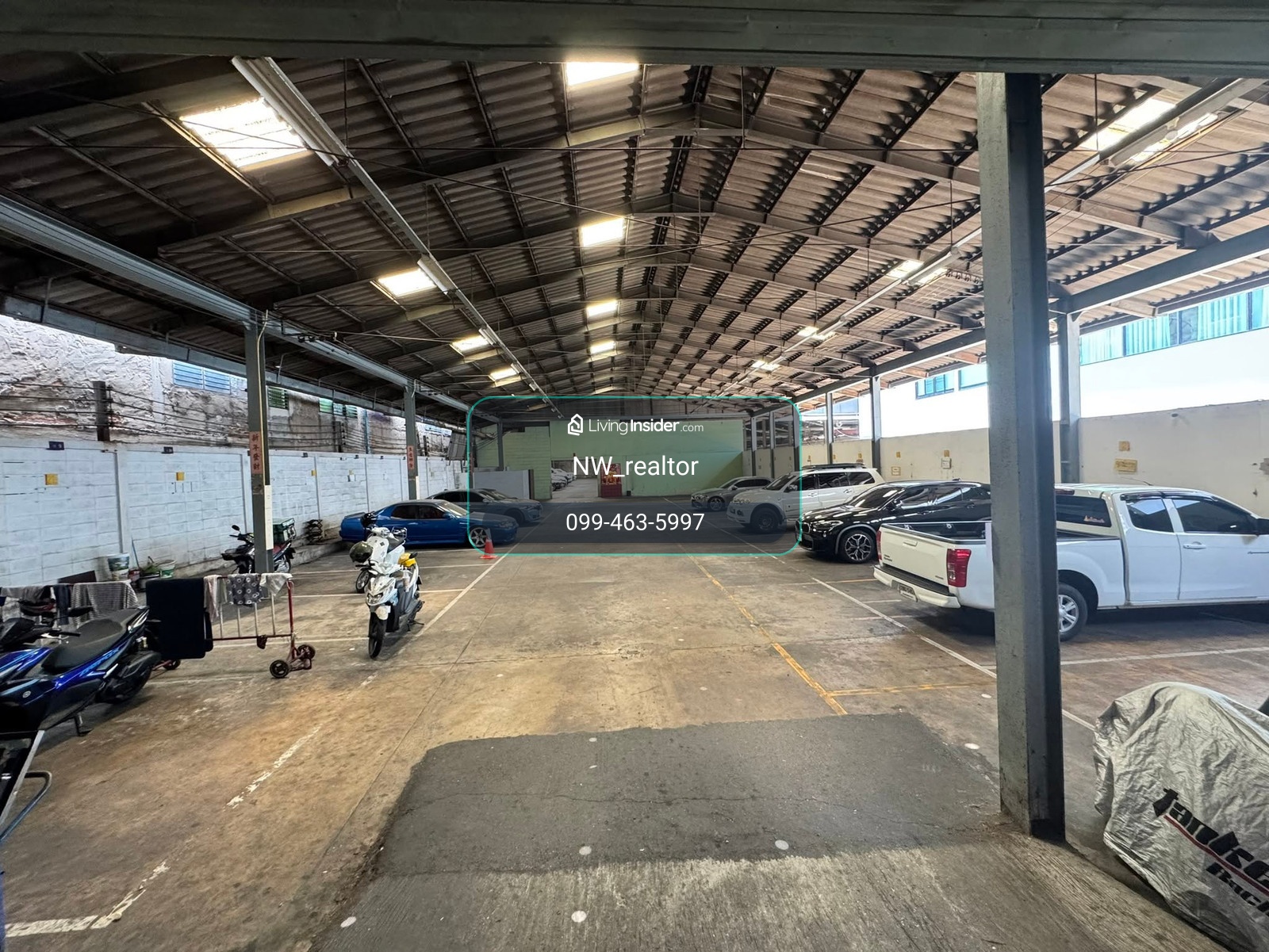 Warehouse space for rent Potential location in the heart of the city, Nonsi Road, large land, 580 square meters, usable area. 2,320 square meters – รูปที่ 2