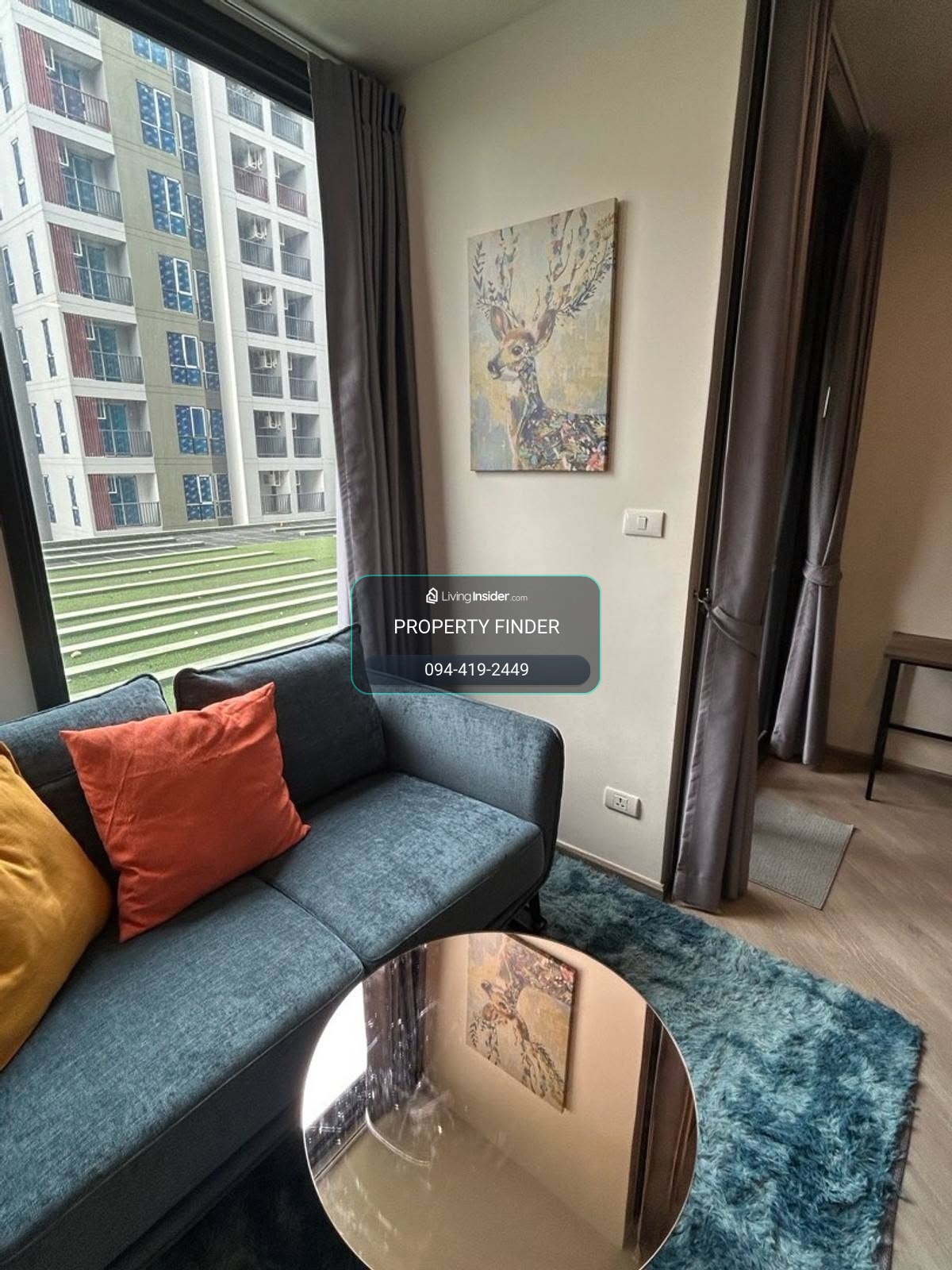 PFD-07714 Condo for rent, The Base Saphanmai , wide studio room, fully furnished, ready to move in, next to BTS Sai Yut 🏙️✨   – รูปที่ 3
