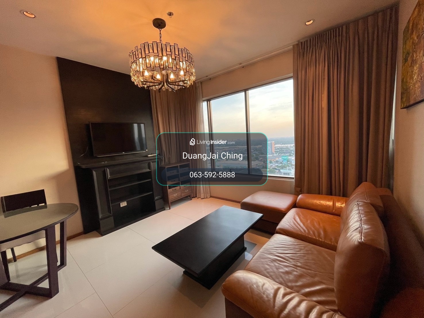 The Emporio Place Sukhumvit 24 | 1 Bedroom, 50 SQ.M. | High Floor North Tower | Rent 35,000 THB/Month Call:0635925888  – รูปที่ 3