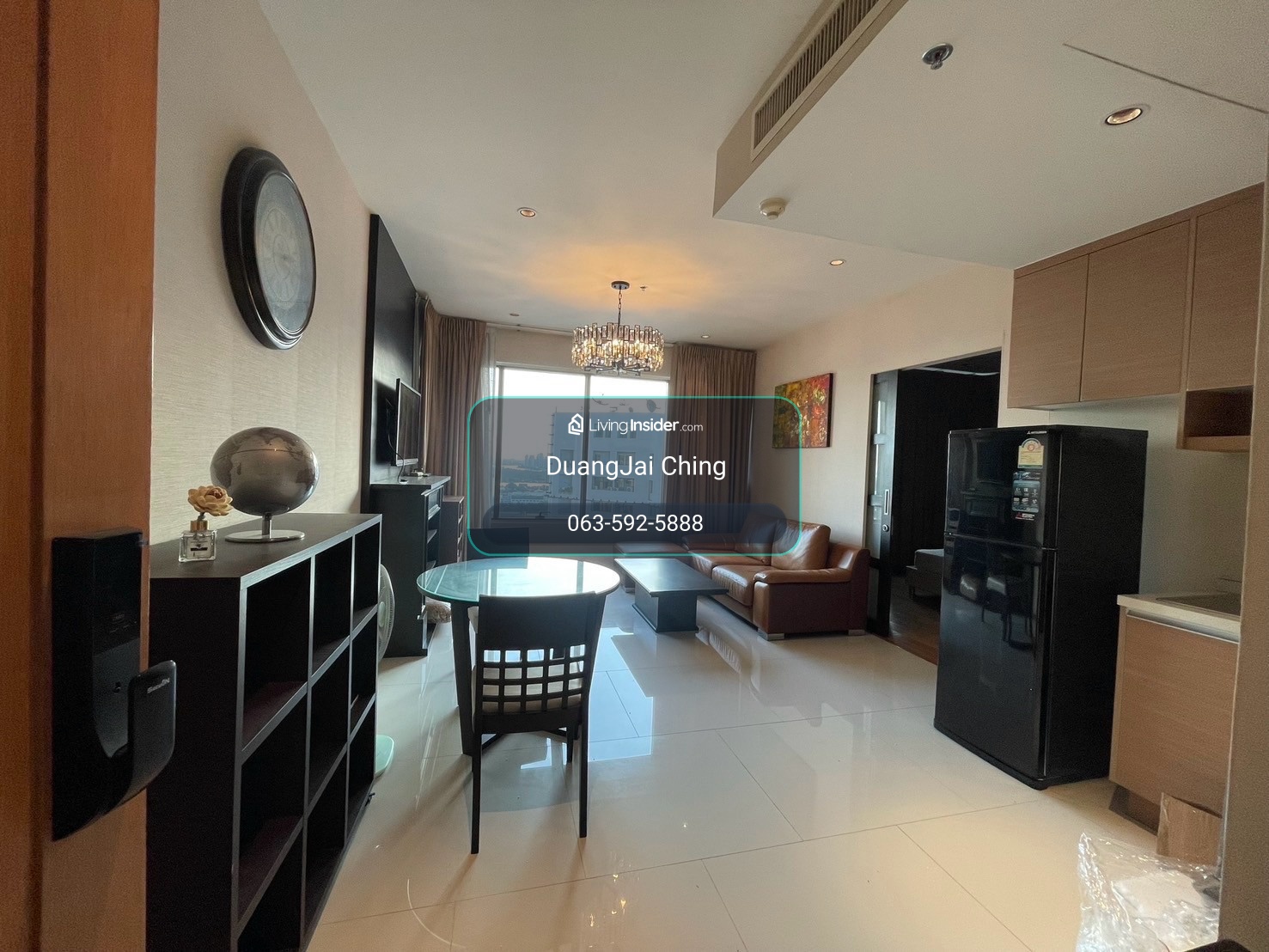 The Emporio Place Sukhumvit 24 | 1 Bedroom, 50 SQ.M. | High Floor North Tower | Rent 35,000 THB/Month Call:0635925888  – รูปที่ 2