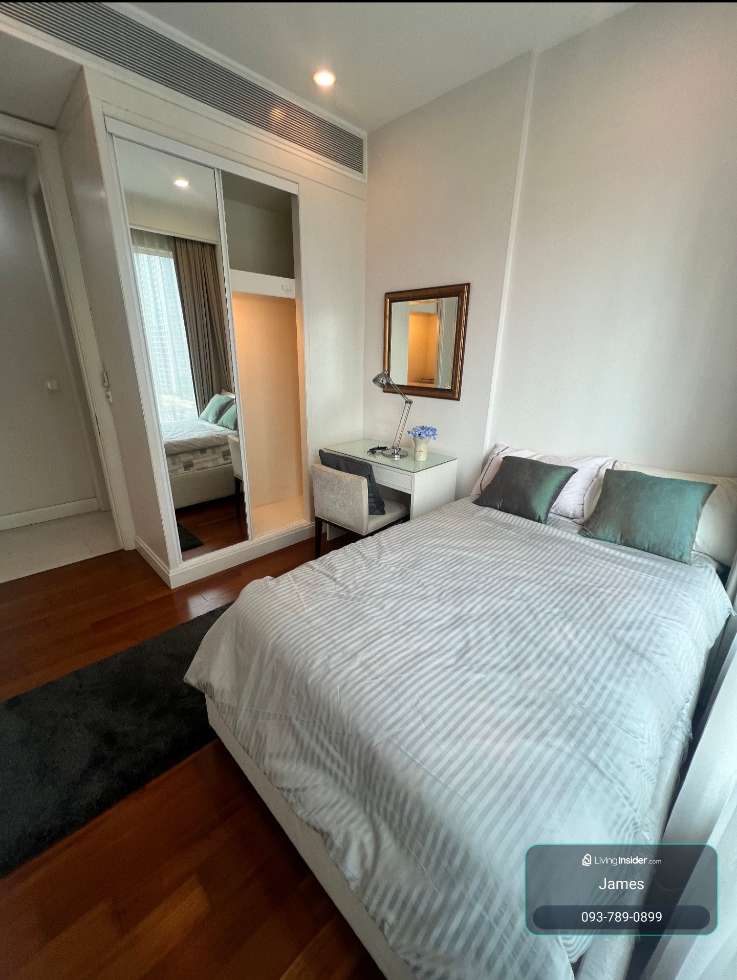 ห้องสวยทำเลดีบนถนนหลังสวน ใกล้ BTS ชิดลม สวนลุม Vela / Q Langsuan 2 Bed 85 sq.m. โทร 0937890899 – รูปที่ 3