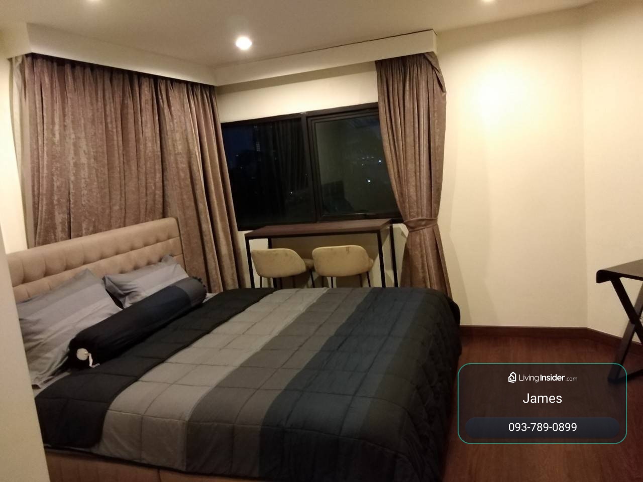 ราคาดีที่สุดโครงการ ใกล้ MRT สีลม / Sathorn Garden 2 Bed 95 sq.m. โทร 0937890899 – รูปที่ 4