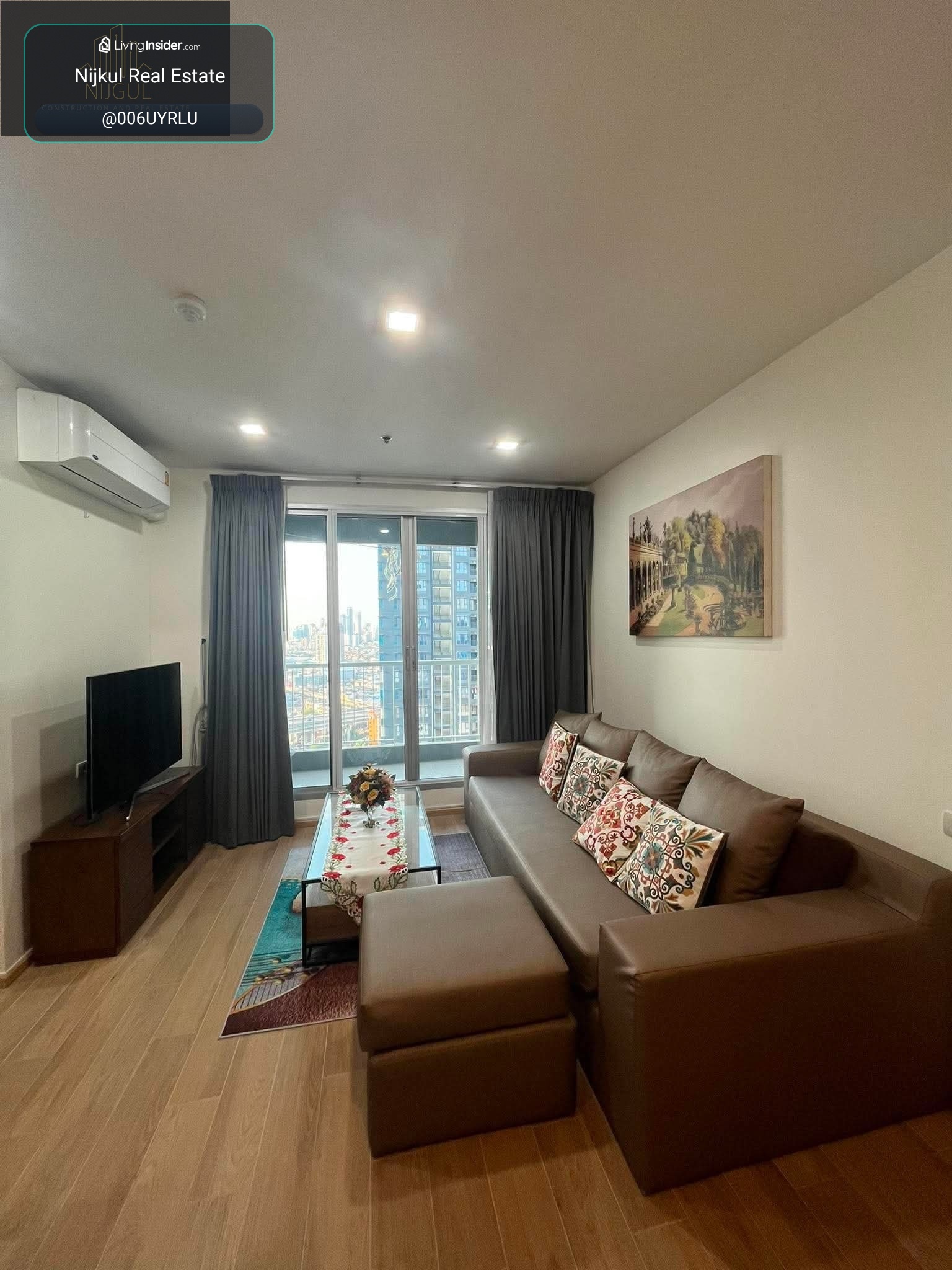 ให้เช่า Rhythm Sukhumvit 50 2 ห้องนอน 2 ห้องน้ำ | 65.87 ตร.ม. | ชั้น 28 ห้องมุม – รูปที่ 2